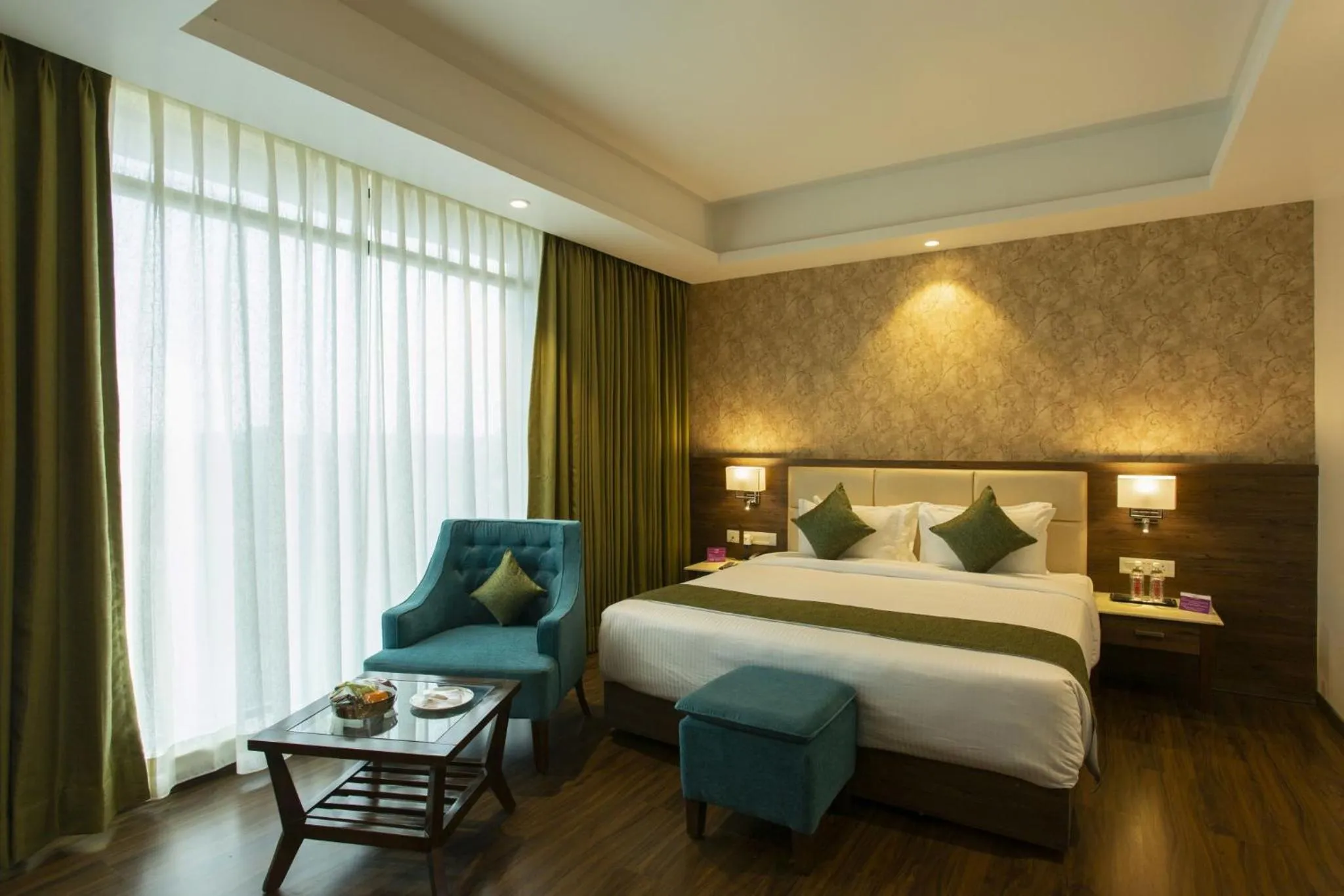 Bed in Sarovar Portico, Somnath