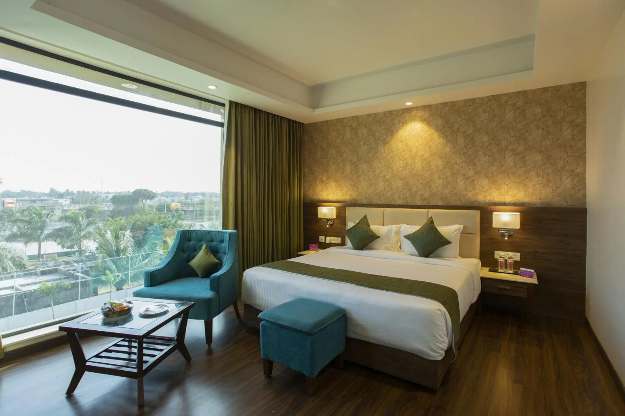 Bed in Sarovar Portico, Somnath