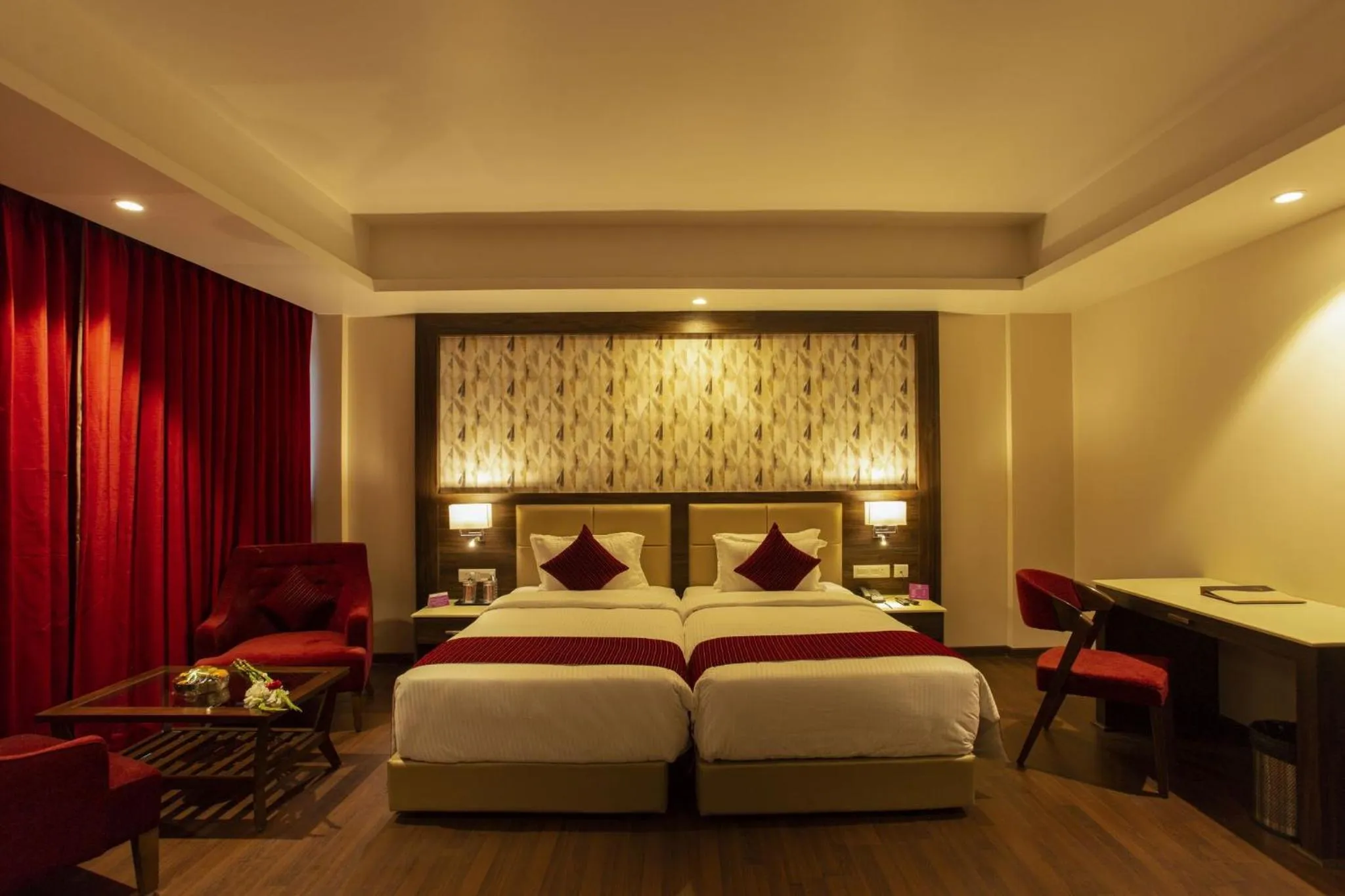 Bed in Sarovar Portico, Somnath
