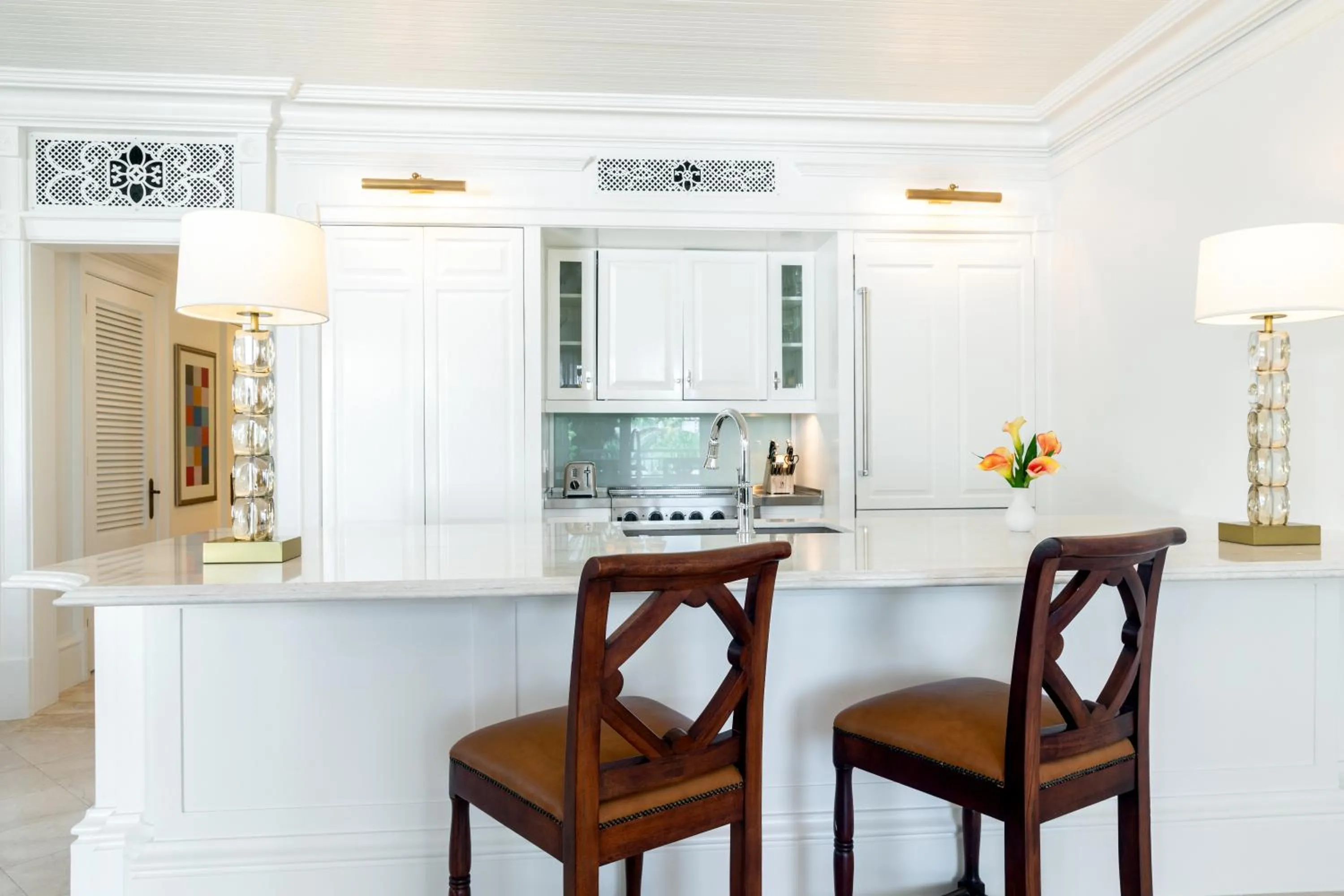 kitchen in The Palms Turks and Caicos