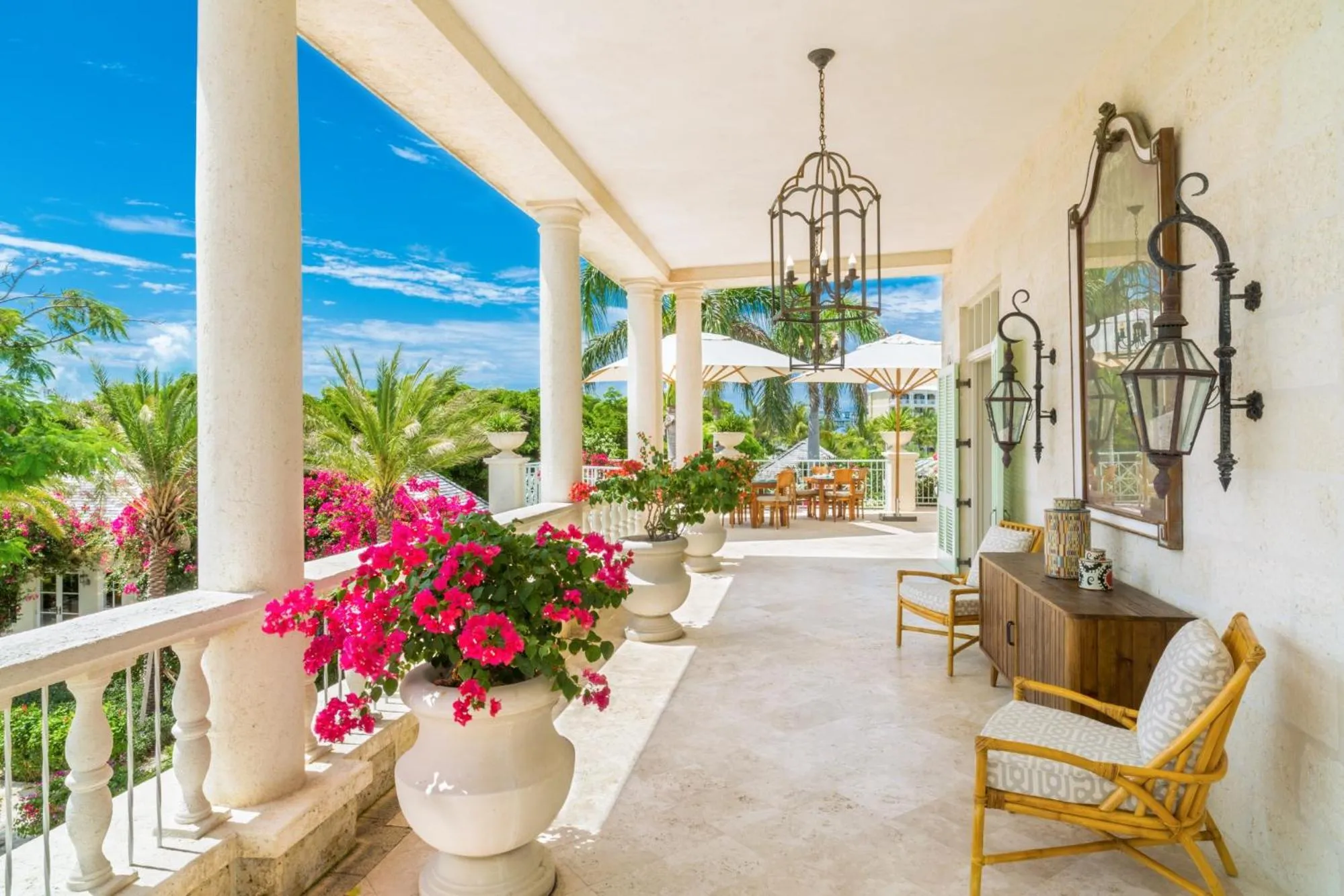 Balcony/Terrace in The Palms Turks and Caicos