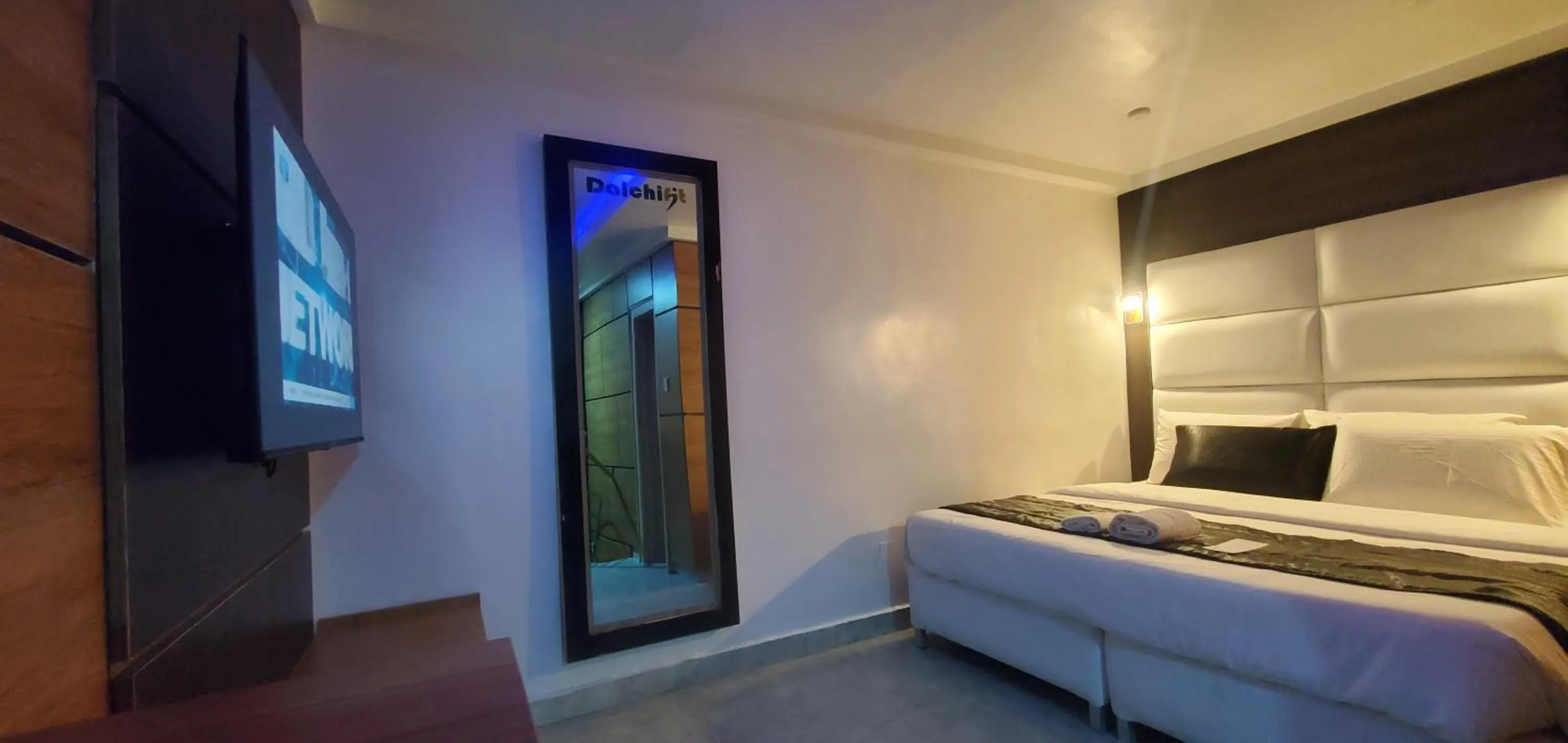 Bed in Dalchifit Suites by Premium Swiss Hospitality