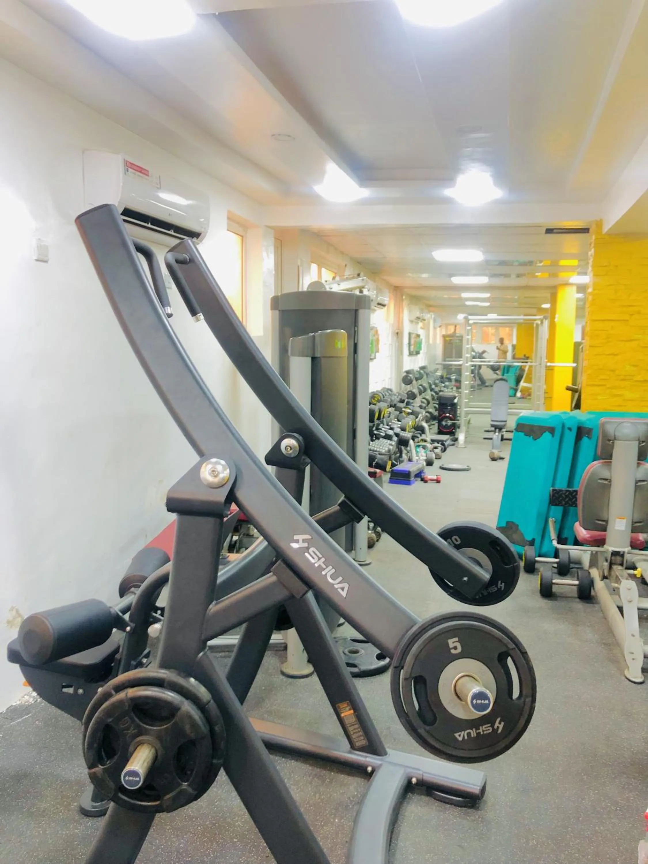 Fitness centre/facilities in Dalchifit Suites by Premium Swiss Hospitality