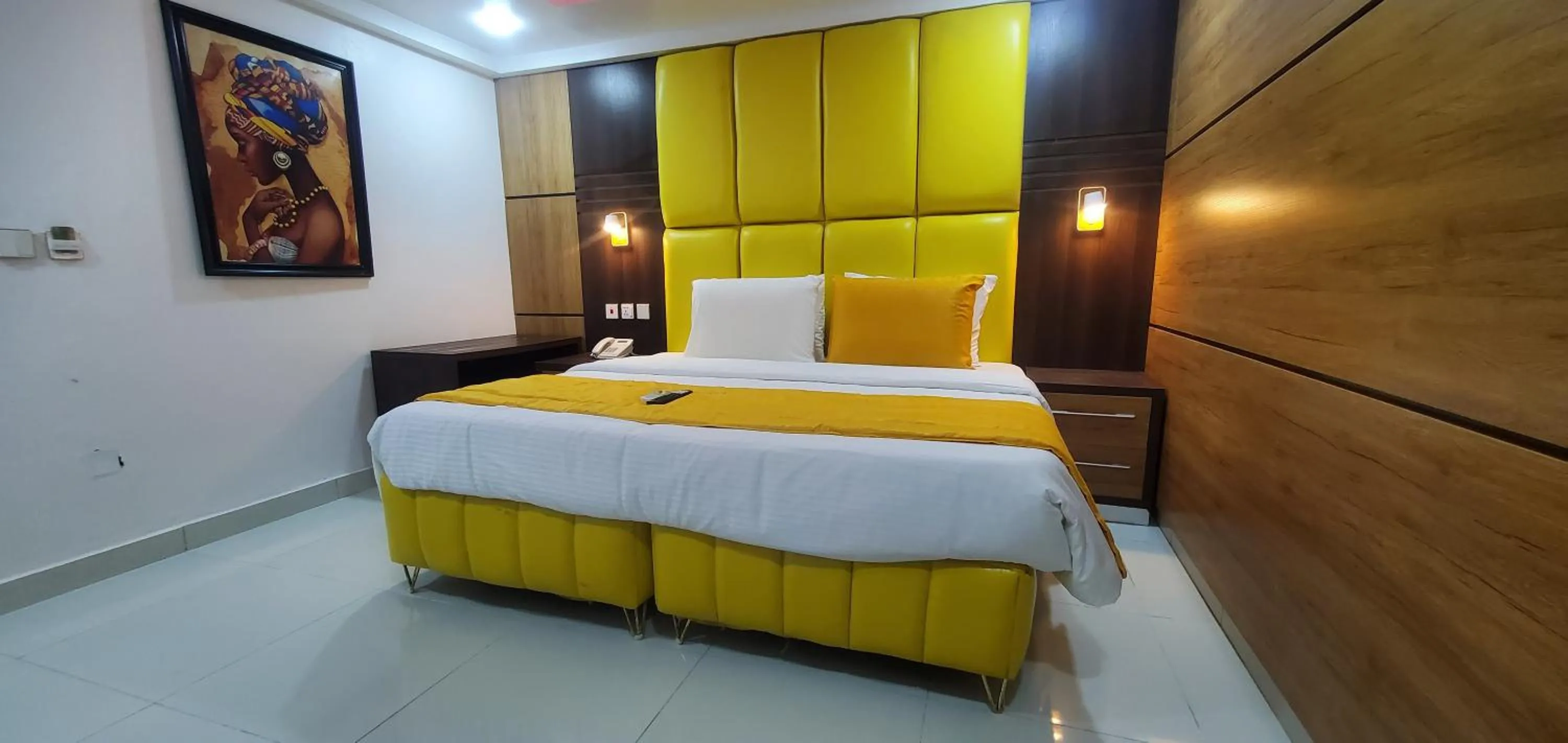 Bed in Dalchifit Suites by Premium Swiss Hospitality