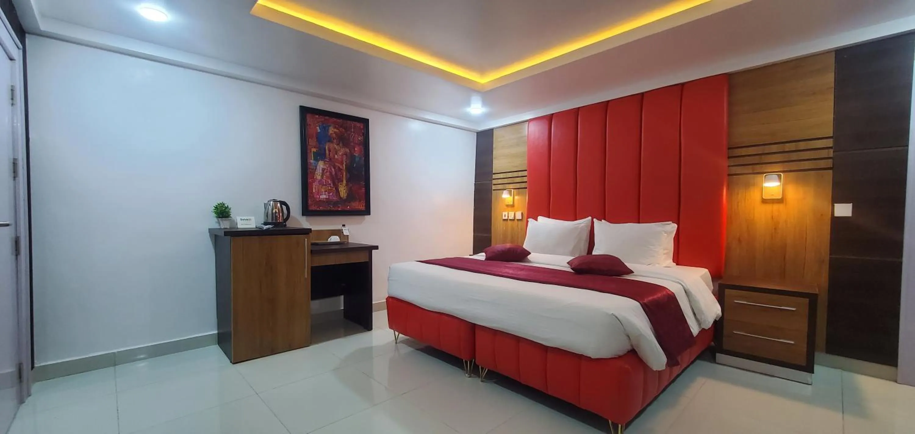 Bed in Dalchifit Suites by Premium Swiss Hospitality