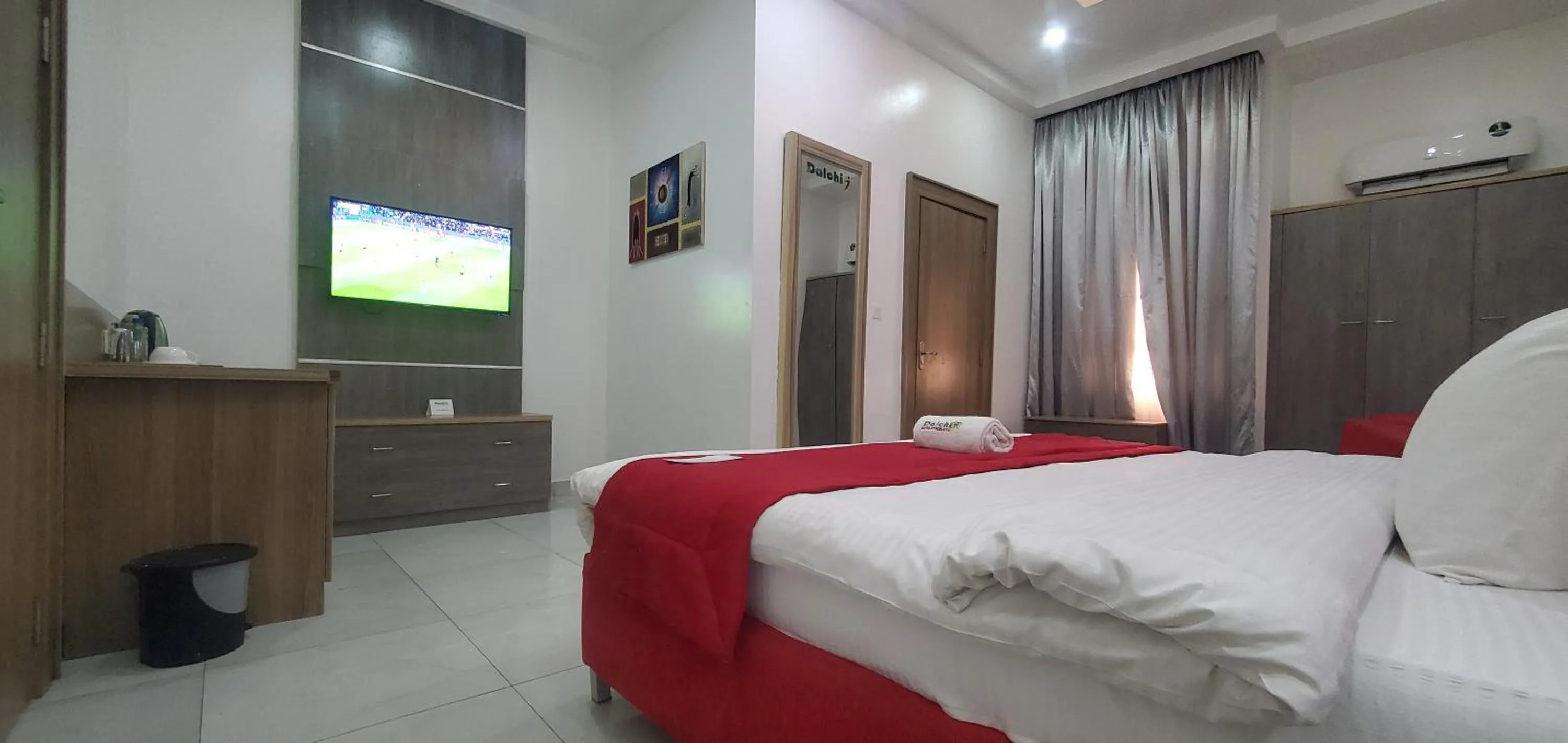 Bed in Dalchifit Suites by Premium Swiss Hospitality