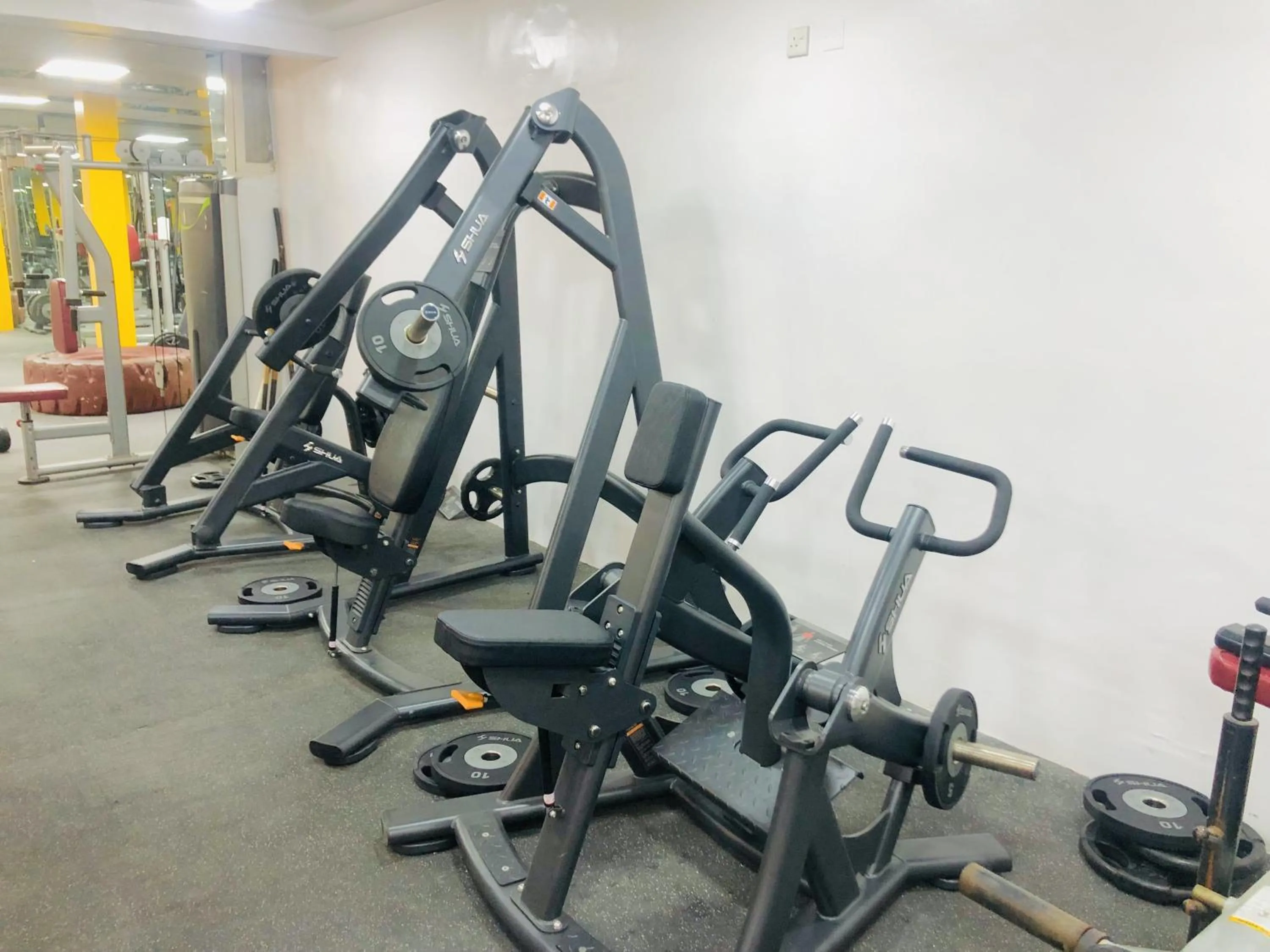 Fitness centre/facilities in Dalchifit Suites by Premium Swiss Hospitality