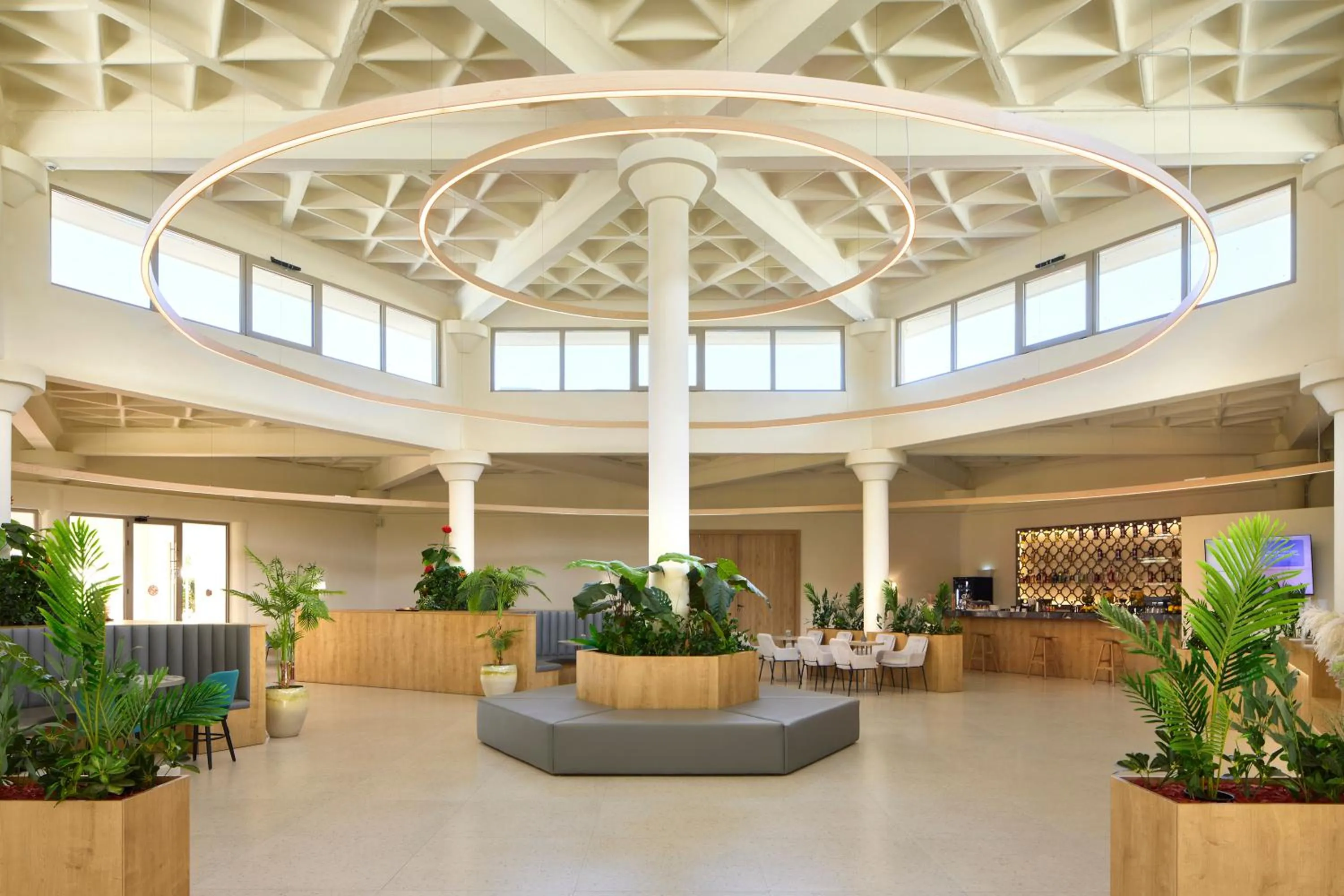 Lobby or reception in Sol Tropikal Durrës