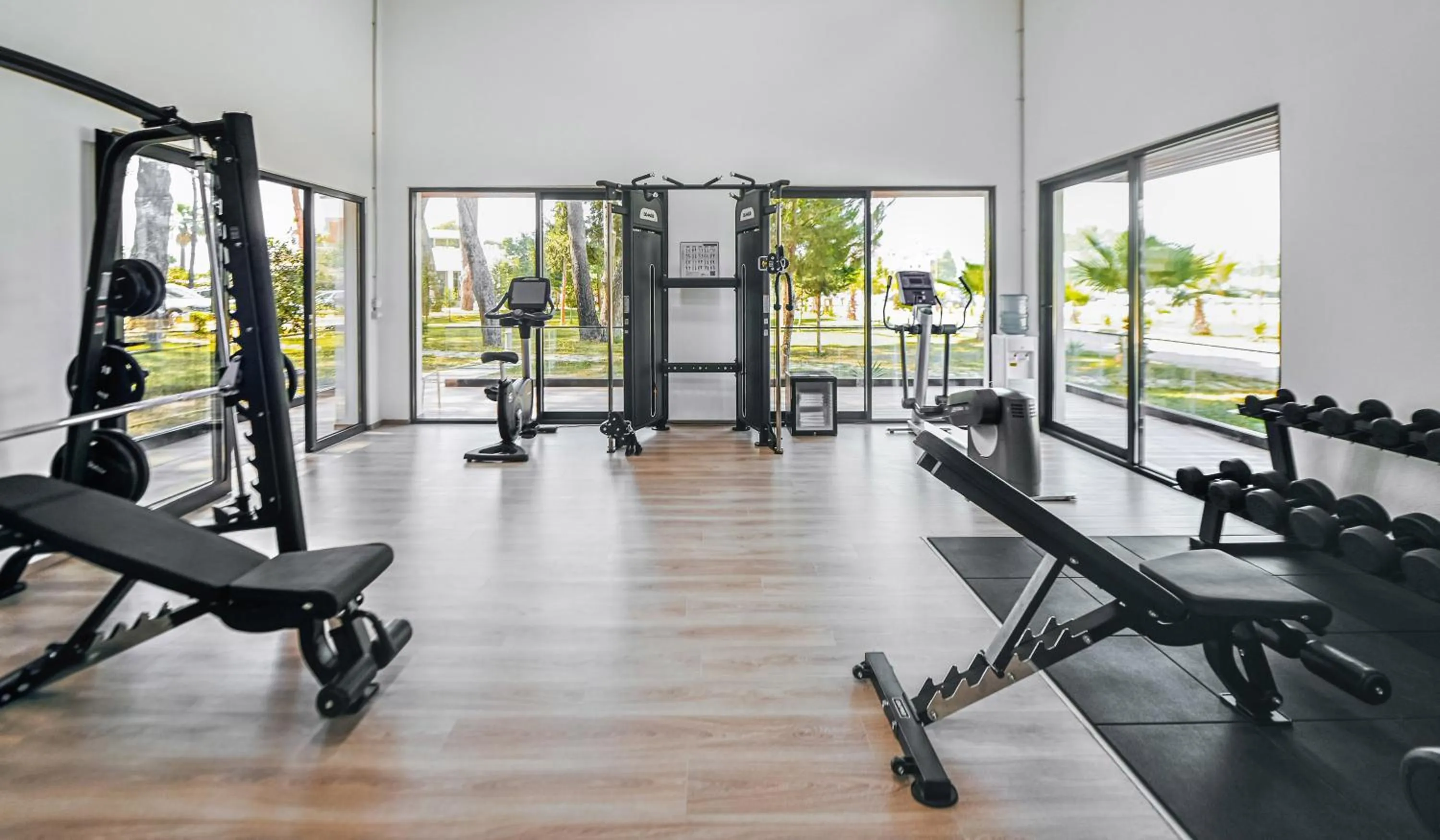 Fitness centre/facilities in Sol Tropikal Durrës