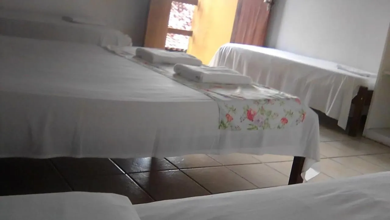 Bed in Pousada Dos Girassois Prado