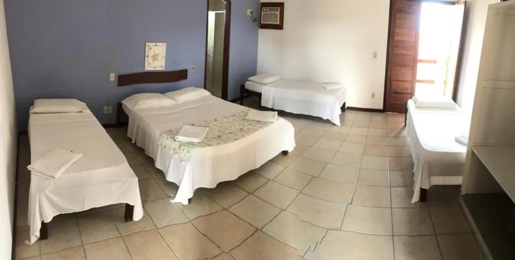 Bed in Pousada Dos Girassois Prado