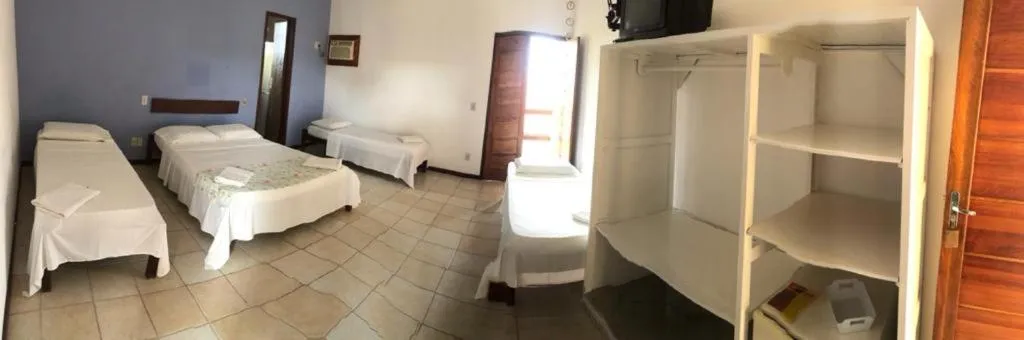 Bed in Pousada Dos Girassois Prado