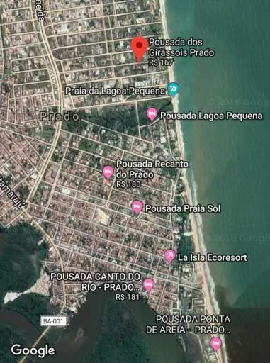 Bird's eye view in Pousada Dos Girassois Prado