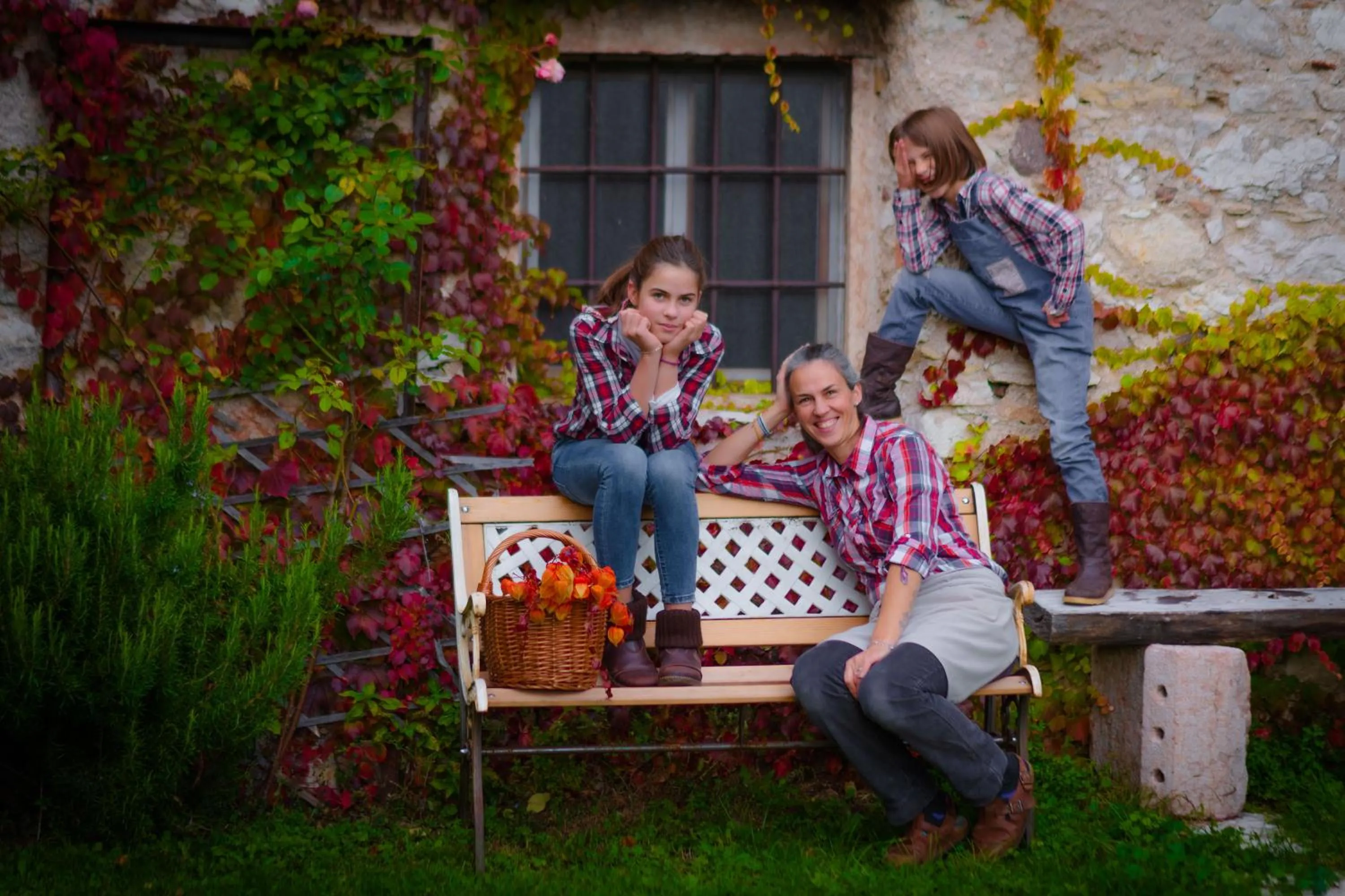 Family in Villa Monica