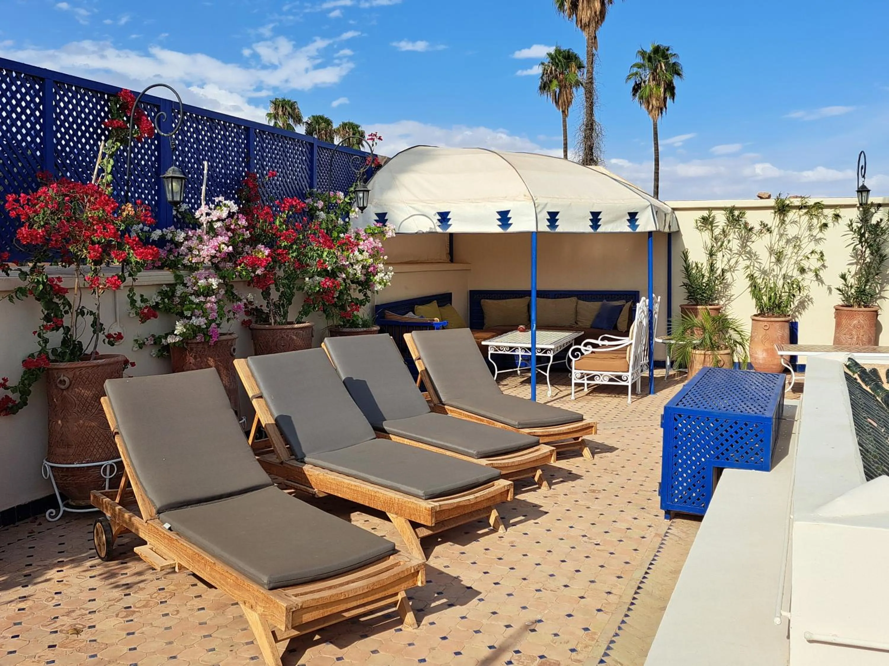 Patio in Dar Al Kounouz