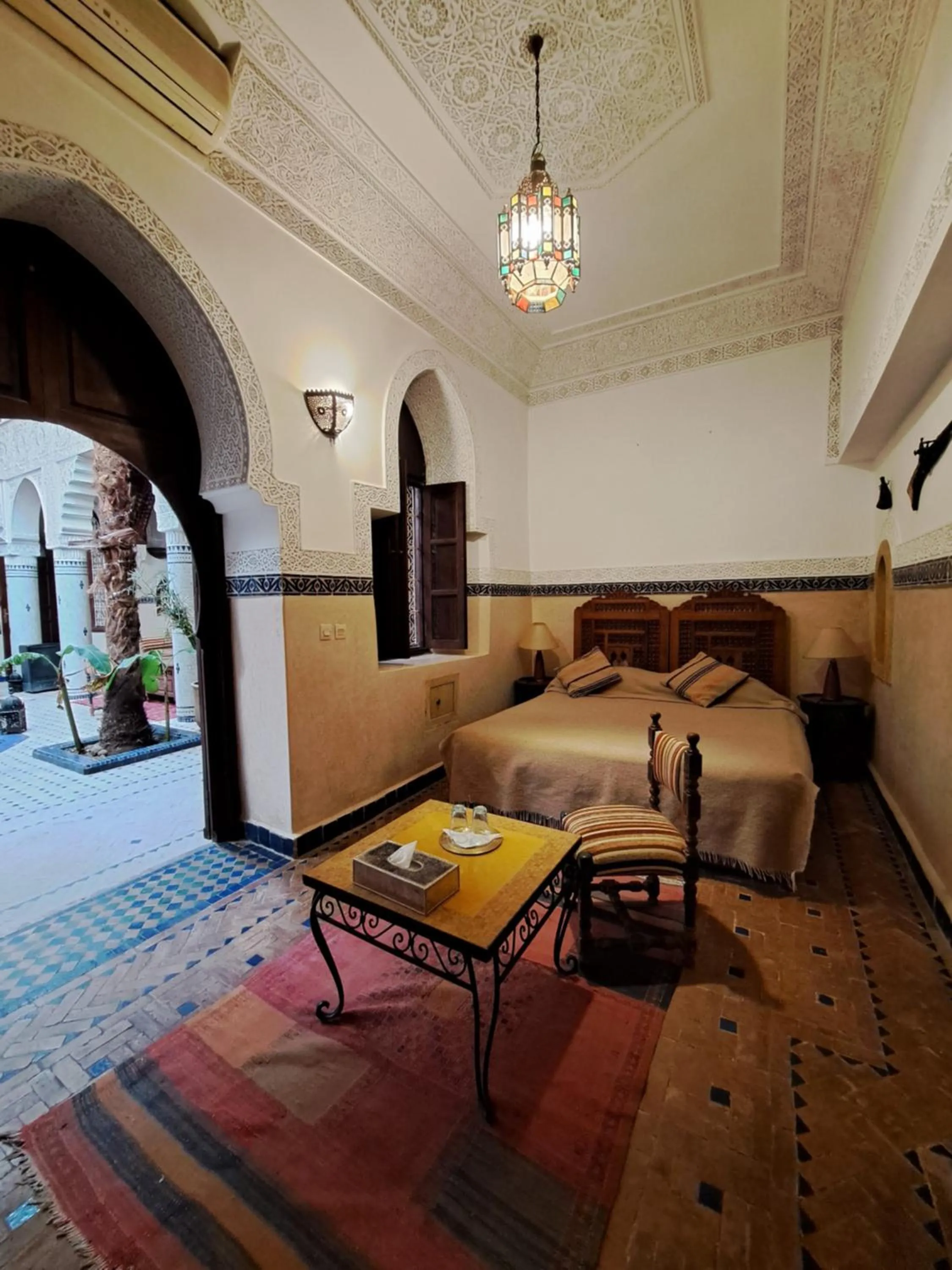 Bed in Dar Al Kounouz