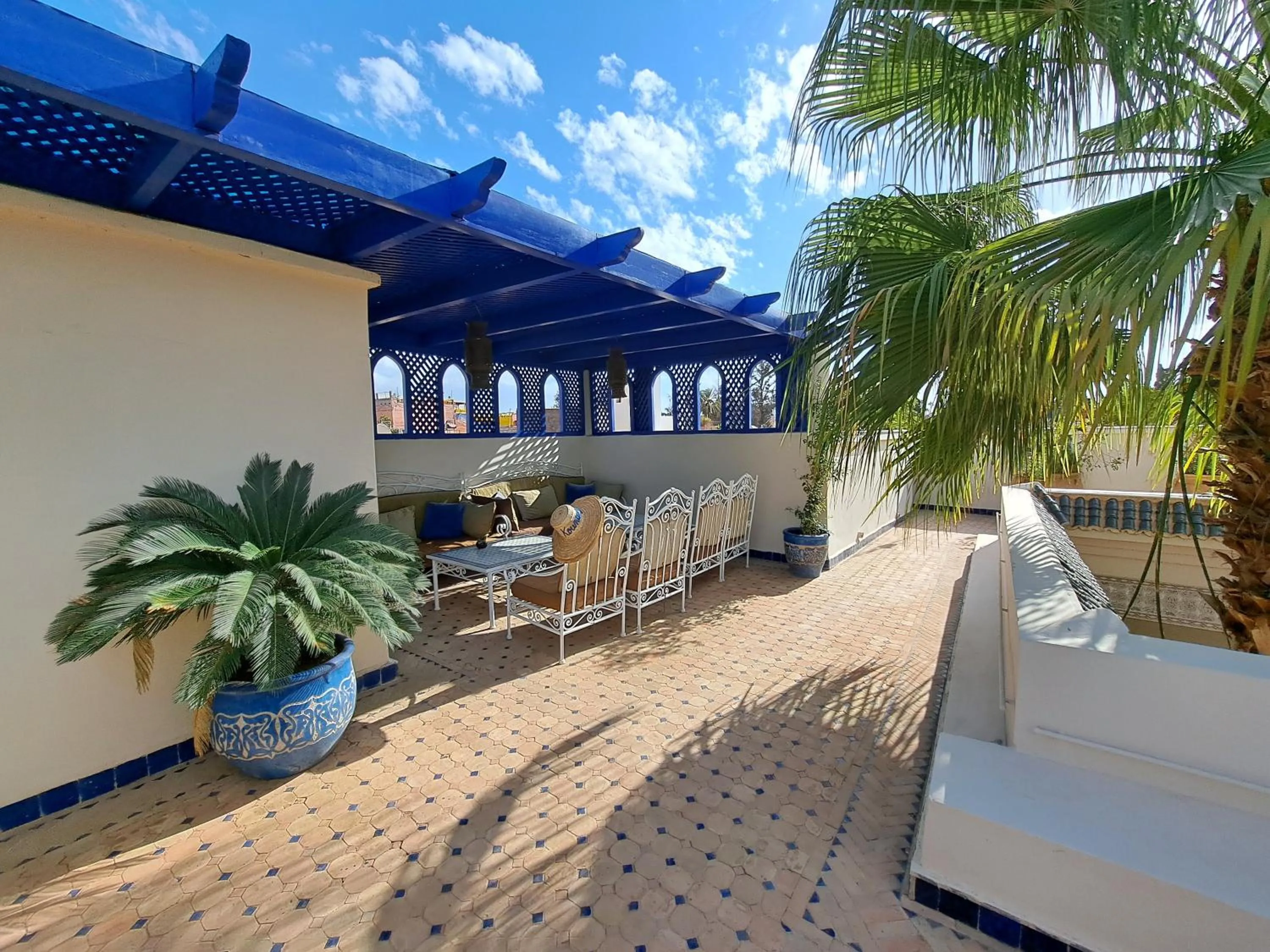 Patio in Dar Al Kounouz