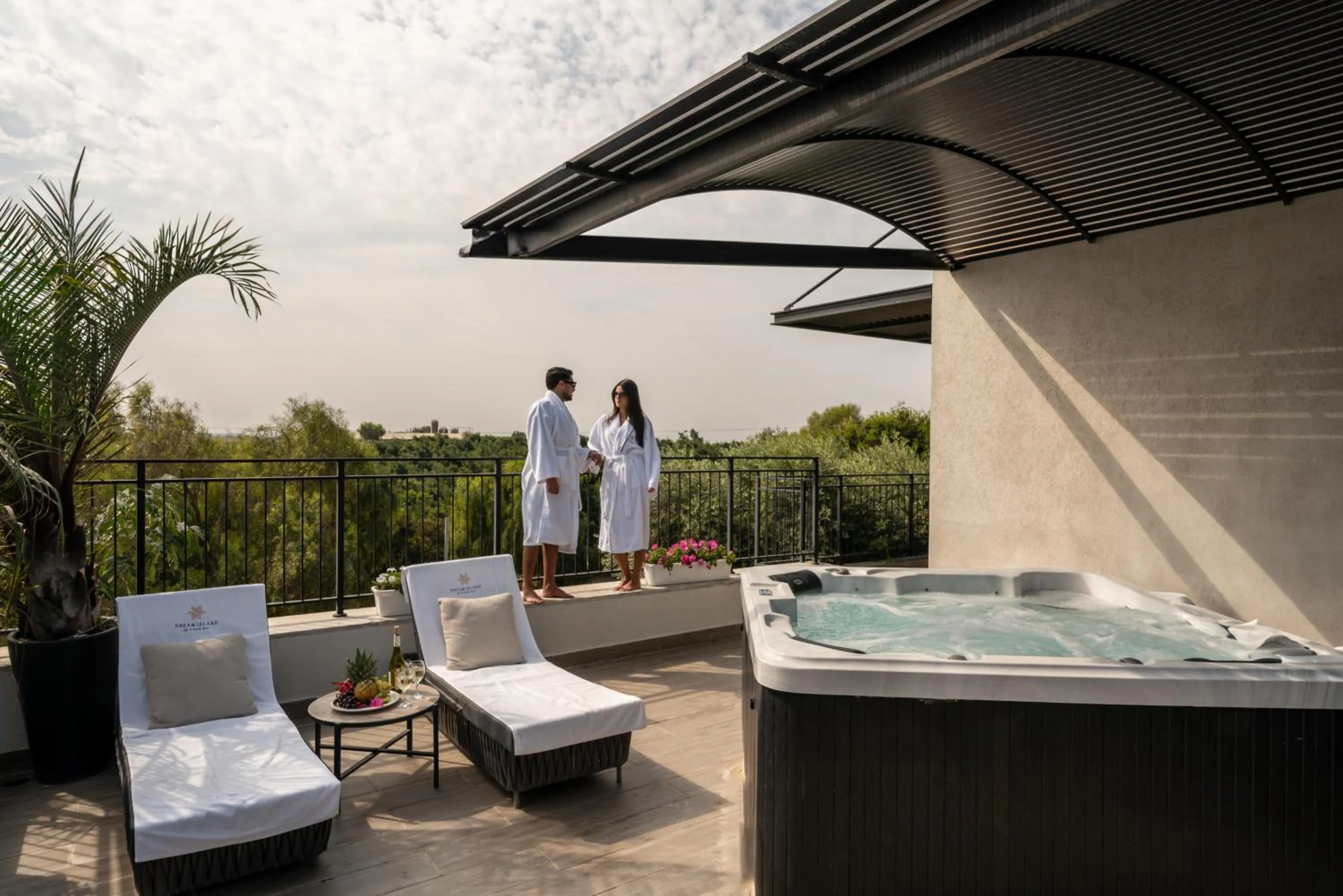 Balcony/Terrace in Dream Island Spa & Health Resort