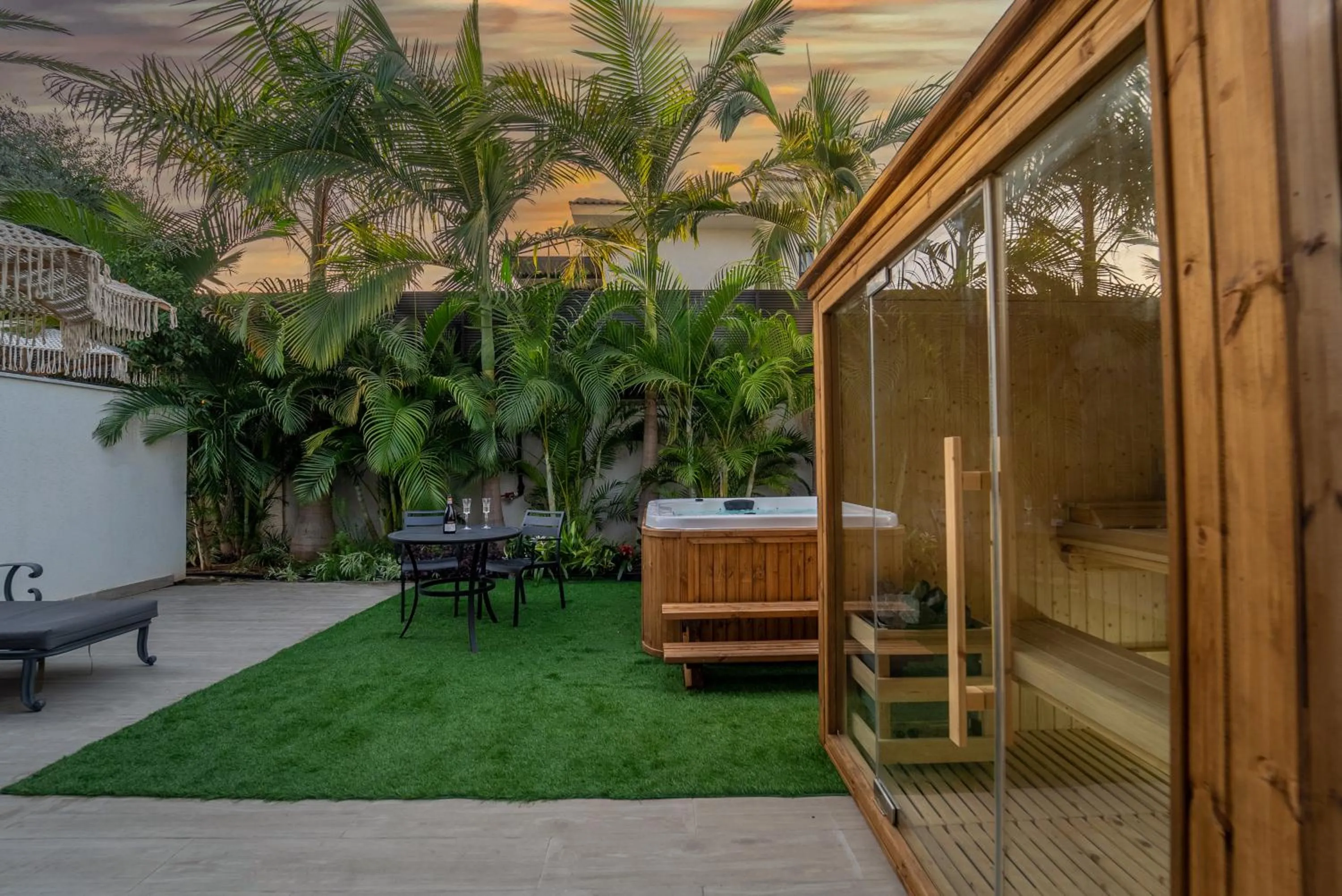 Sauna in Dream Island Spa & Health Resort