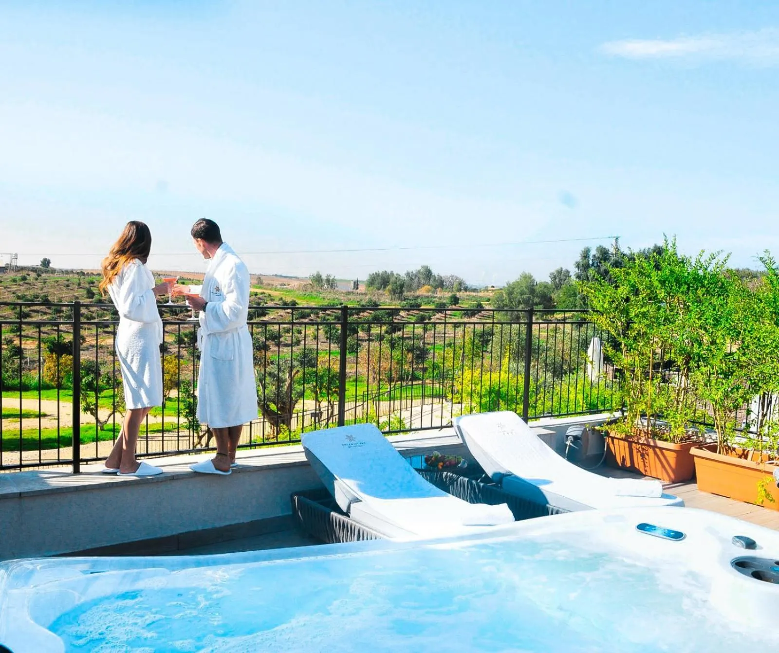 Balcony/Terrace in Dream Island Spa & Health Resort
