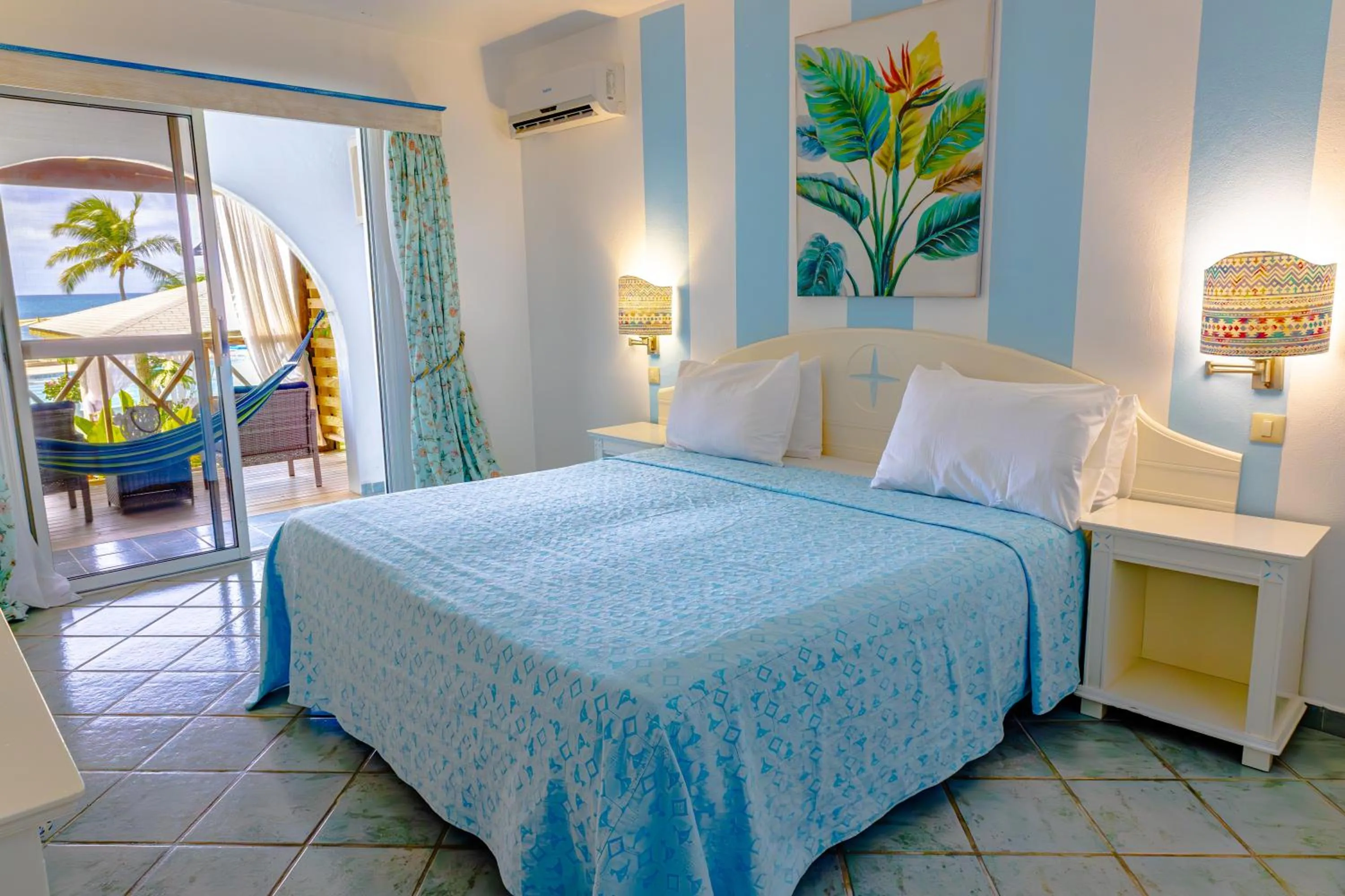 Bedroom, Bed in Ocean Point Beach Resort & Spa Adults Only