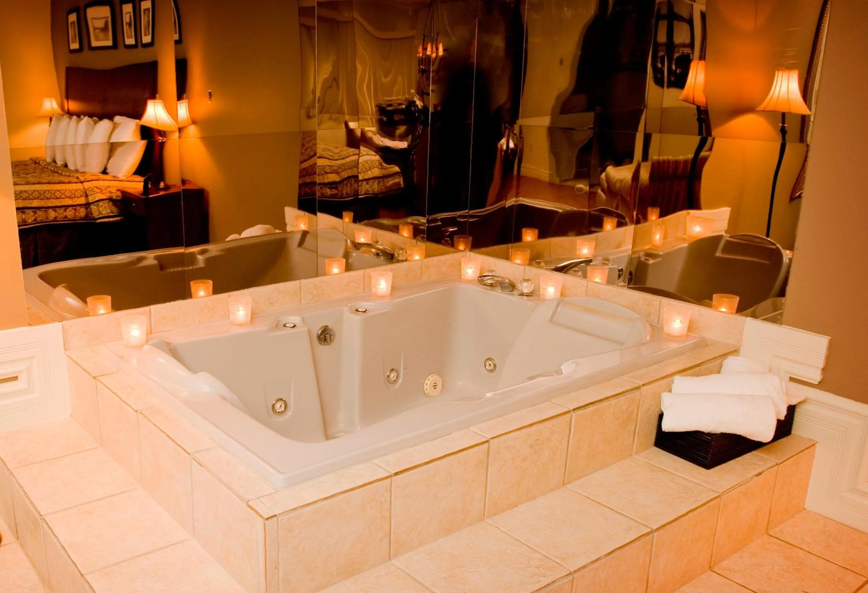 Hot Tub in Seely's Motel