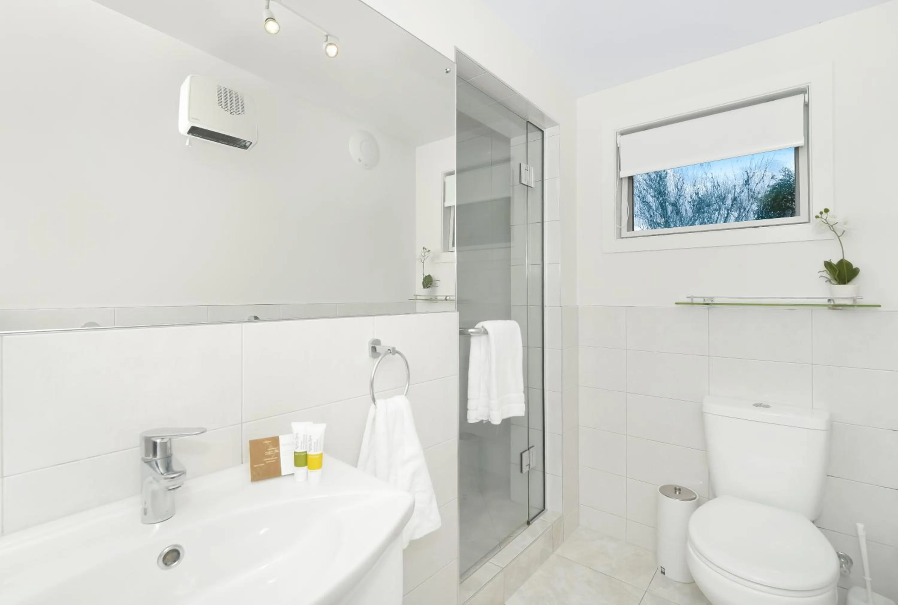 Shower in Coromandel Apartments