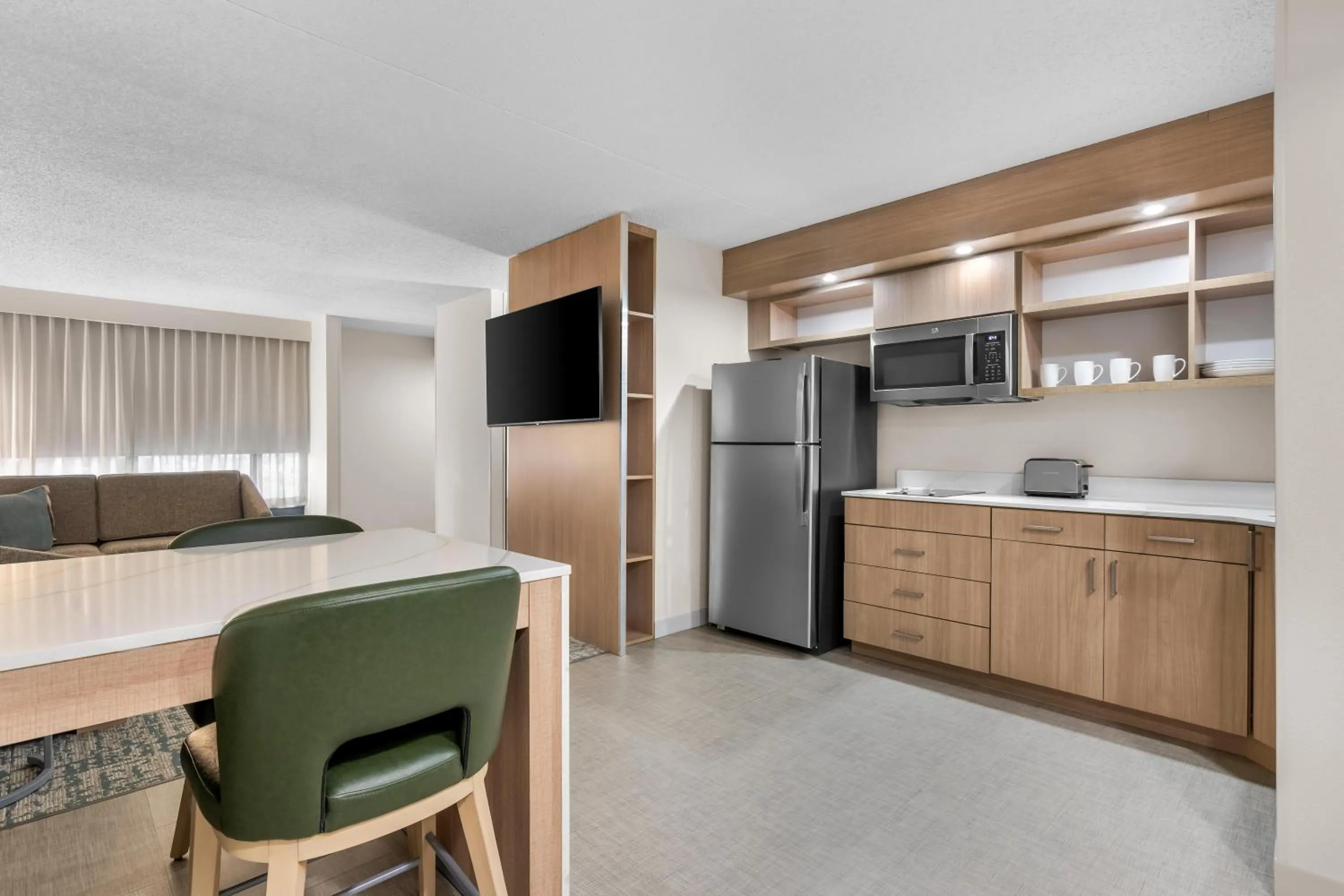 Kitchen or kitchenette in Homewood Suites by Hilton Oklahoma City Airport