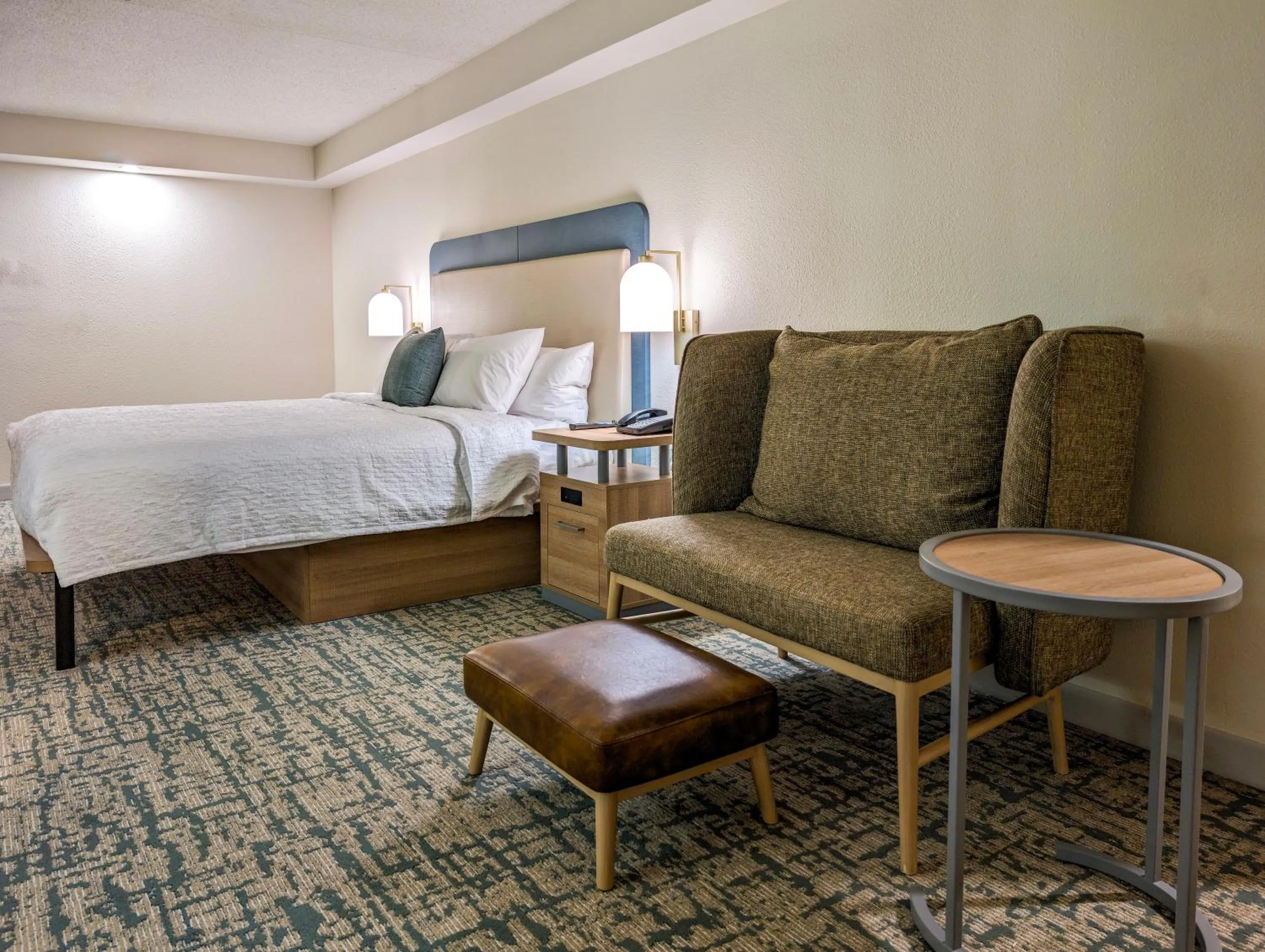 Bedroom, Bed in Homewood Suites by Hilton Oklahoma City Airport