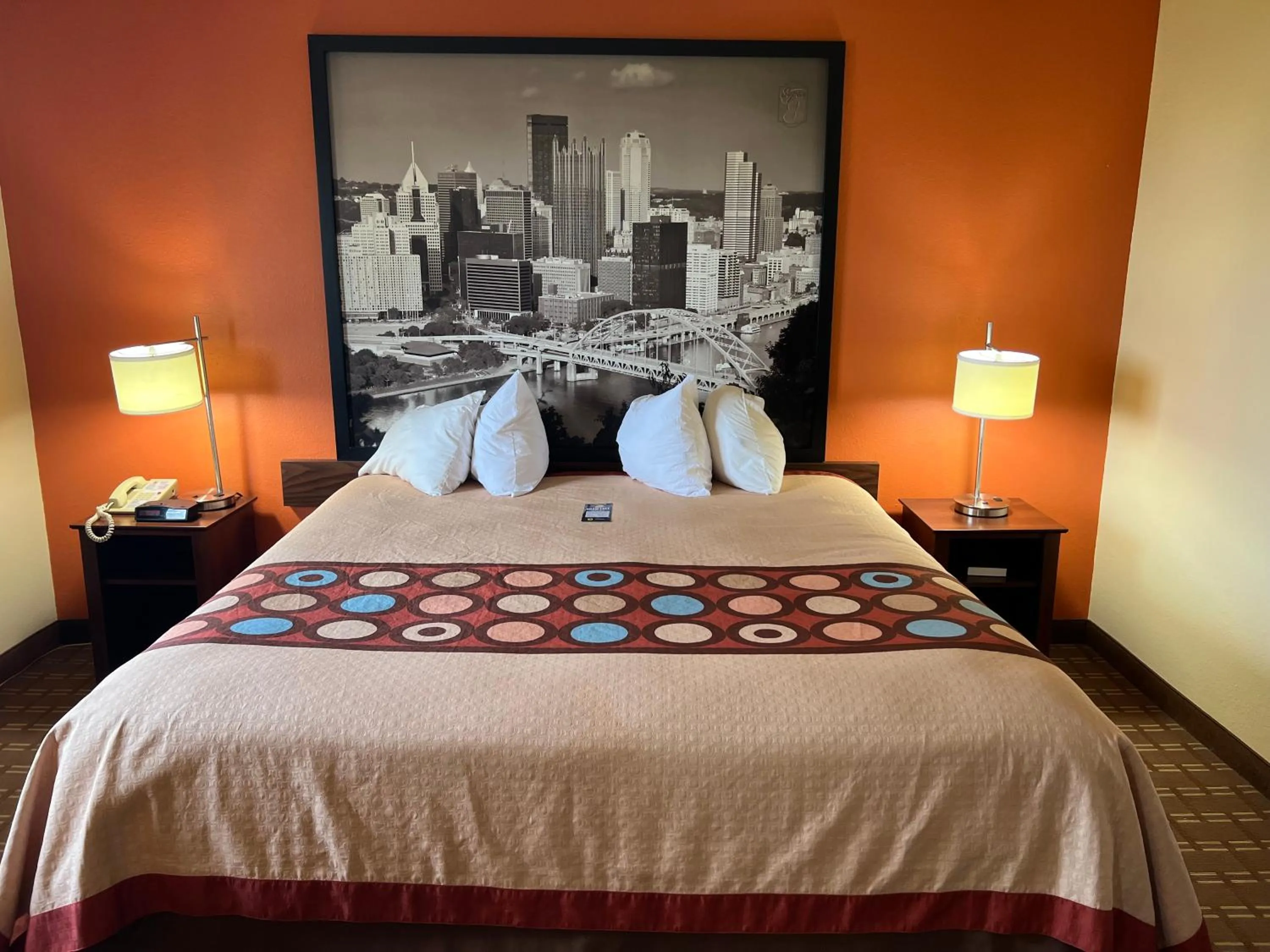 Bed in Super 8 by Wyndham Altoona