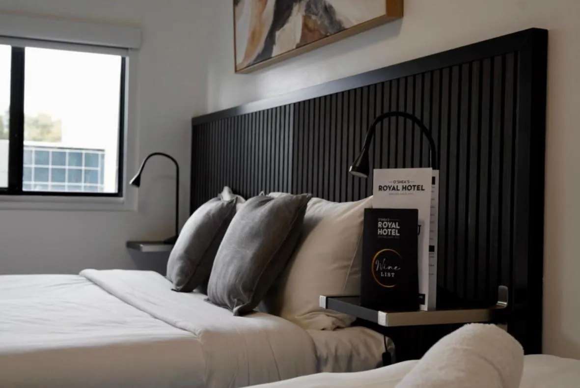 Bed in O'Shea's Royal Hotel