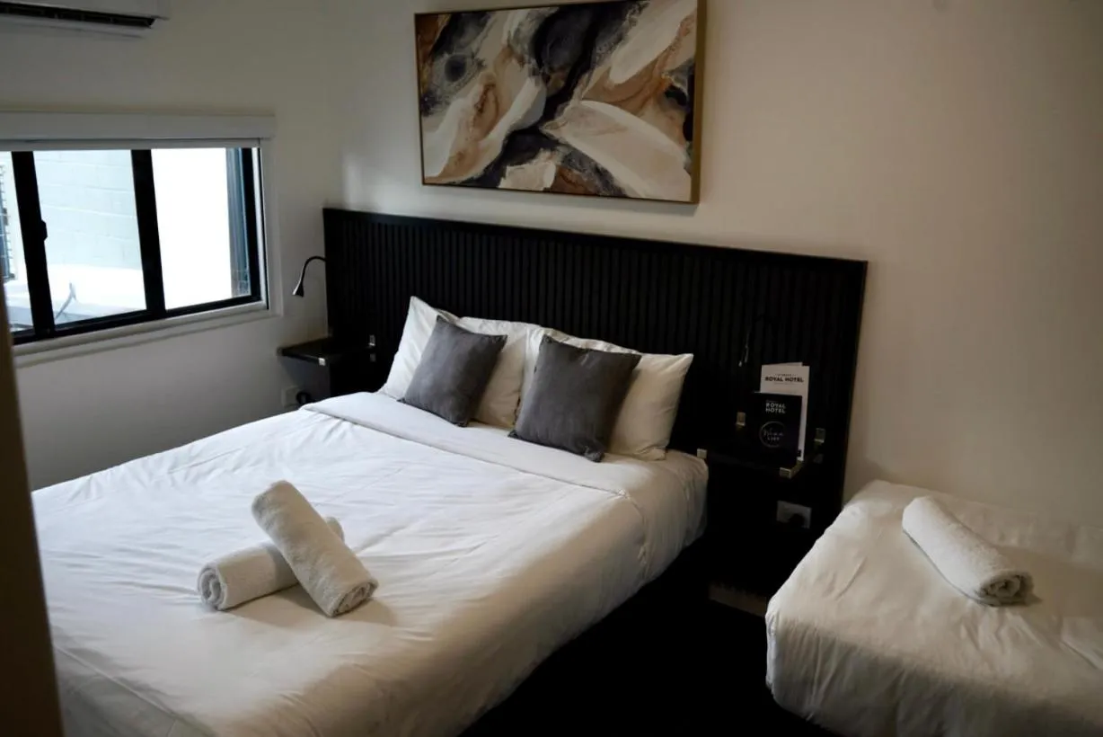 Bed in O'Shea's Royal Hotel