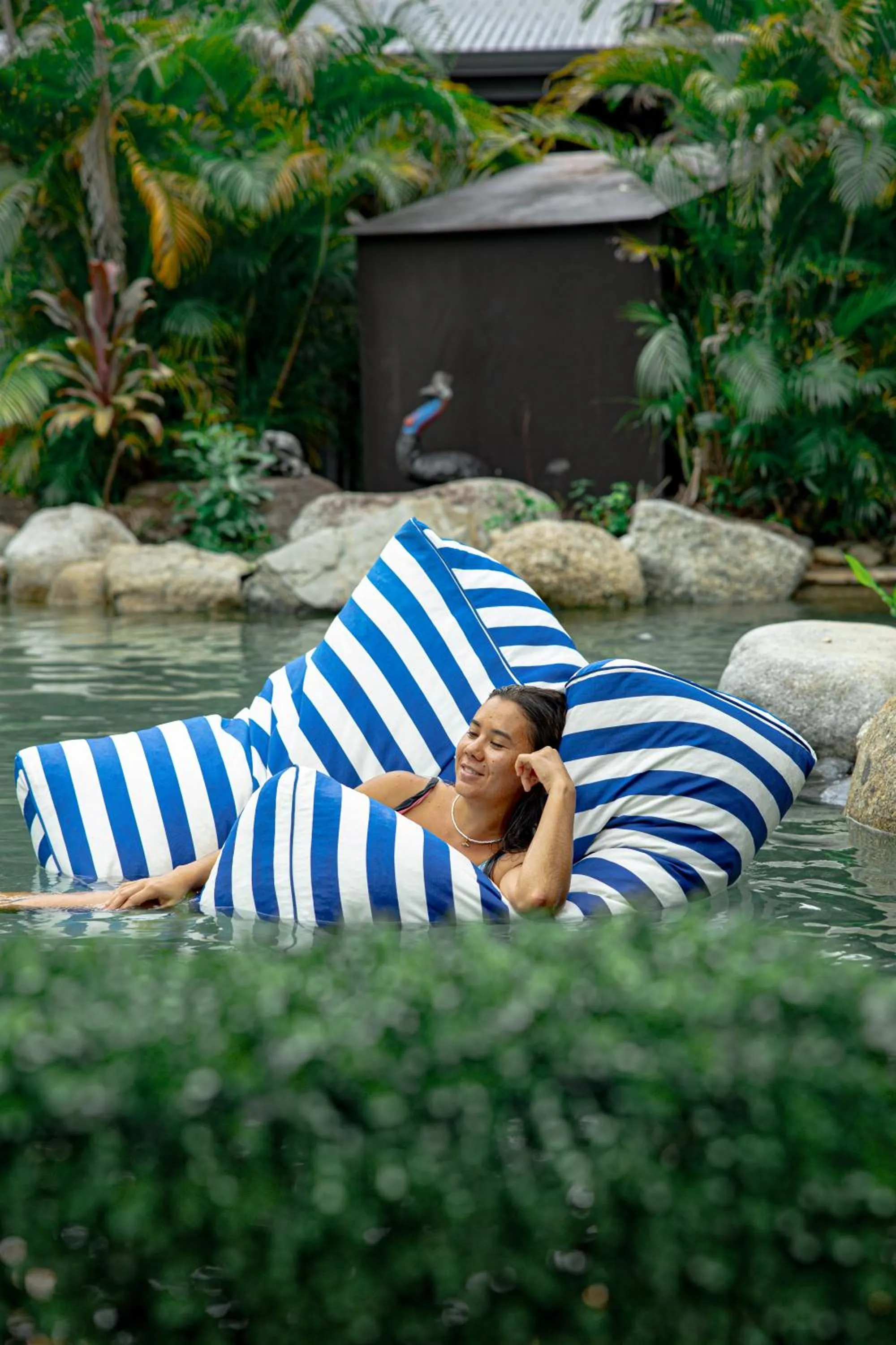 Swimming pool in Coral Beach Lodge