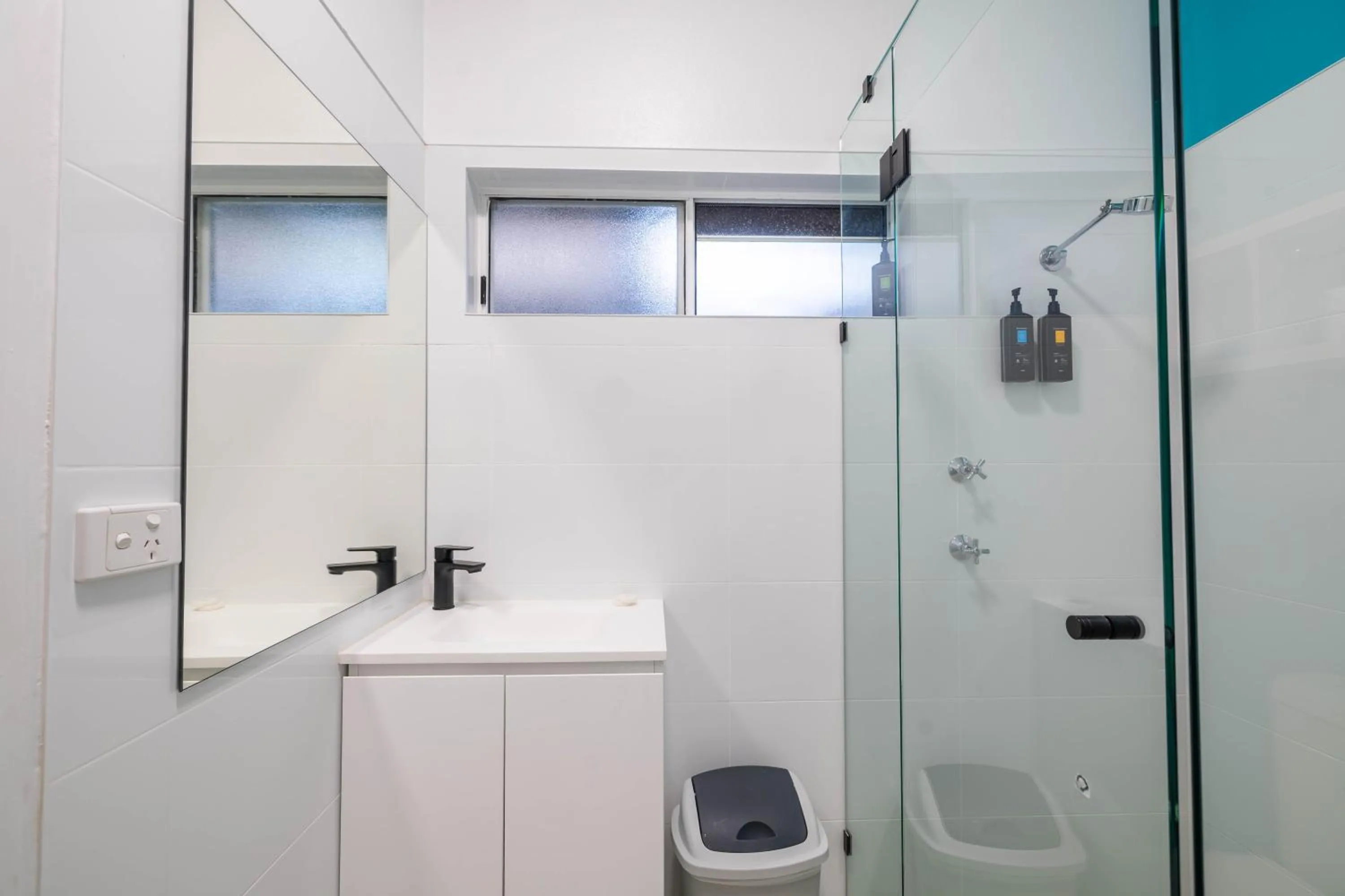 Bathroom in Coral Beach Lodge
