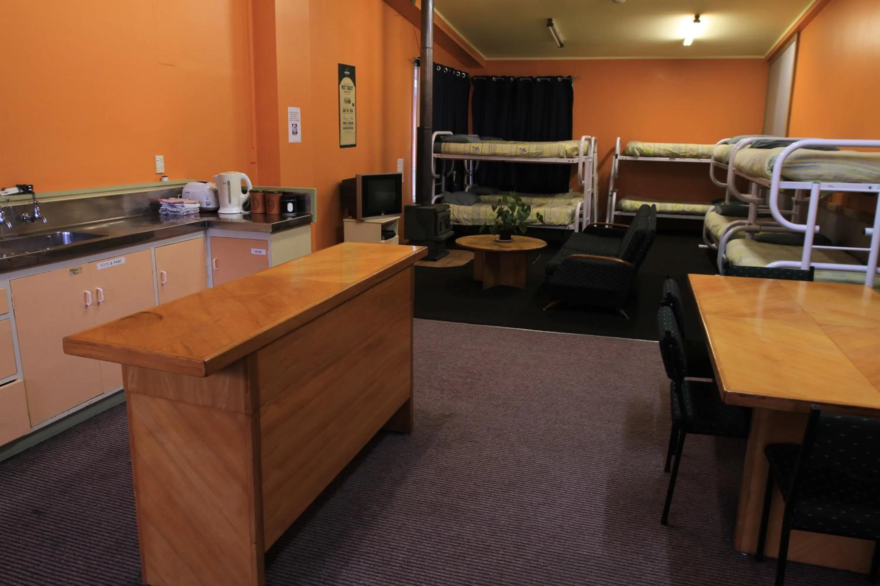 Photo of the whole room in Bazil's Backpackers BBH Hostel & Surf School