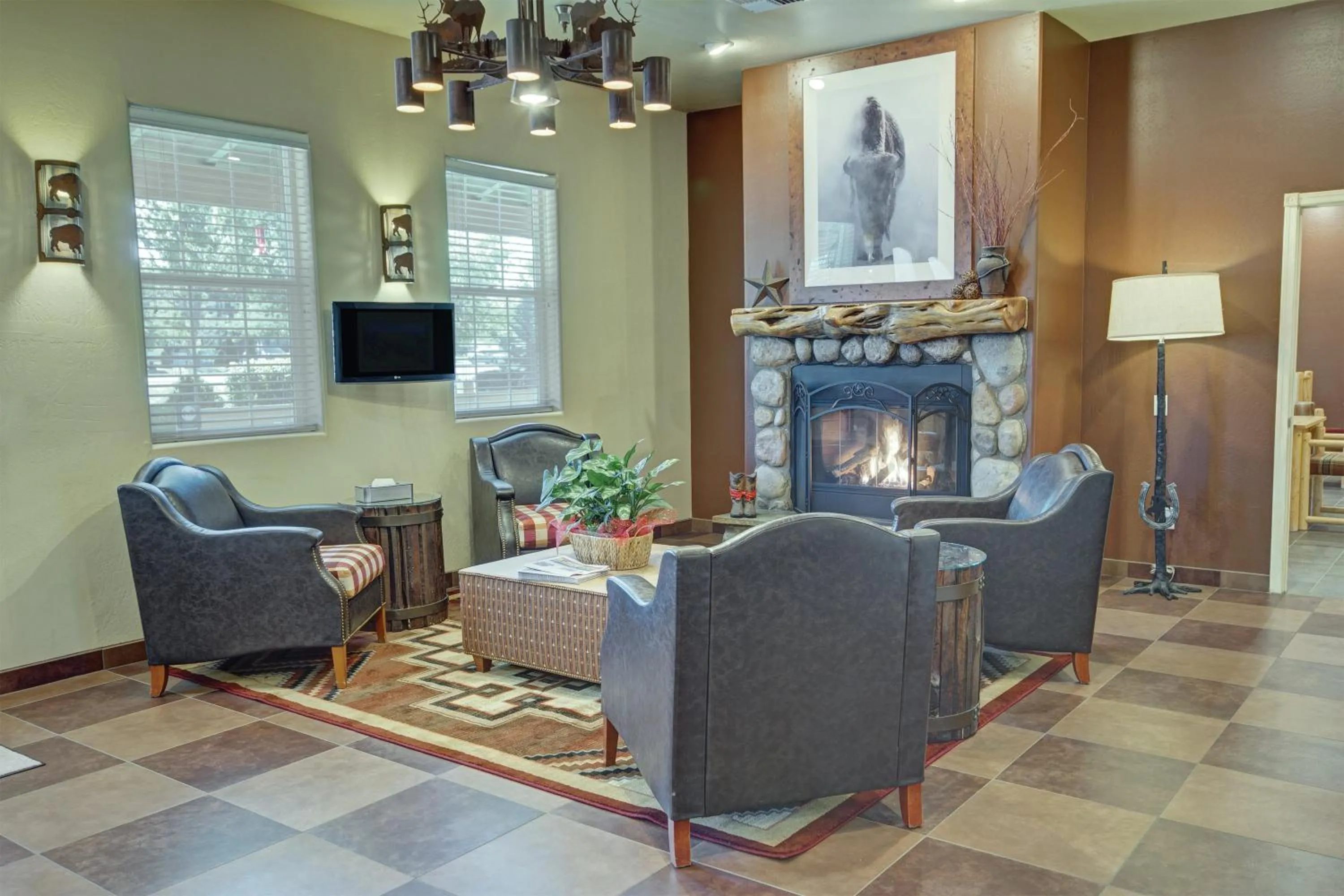 Lobby or reception in WorldMark Bison Ranch
