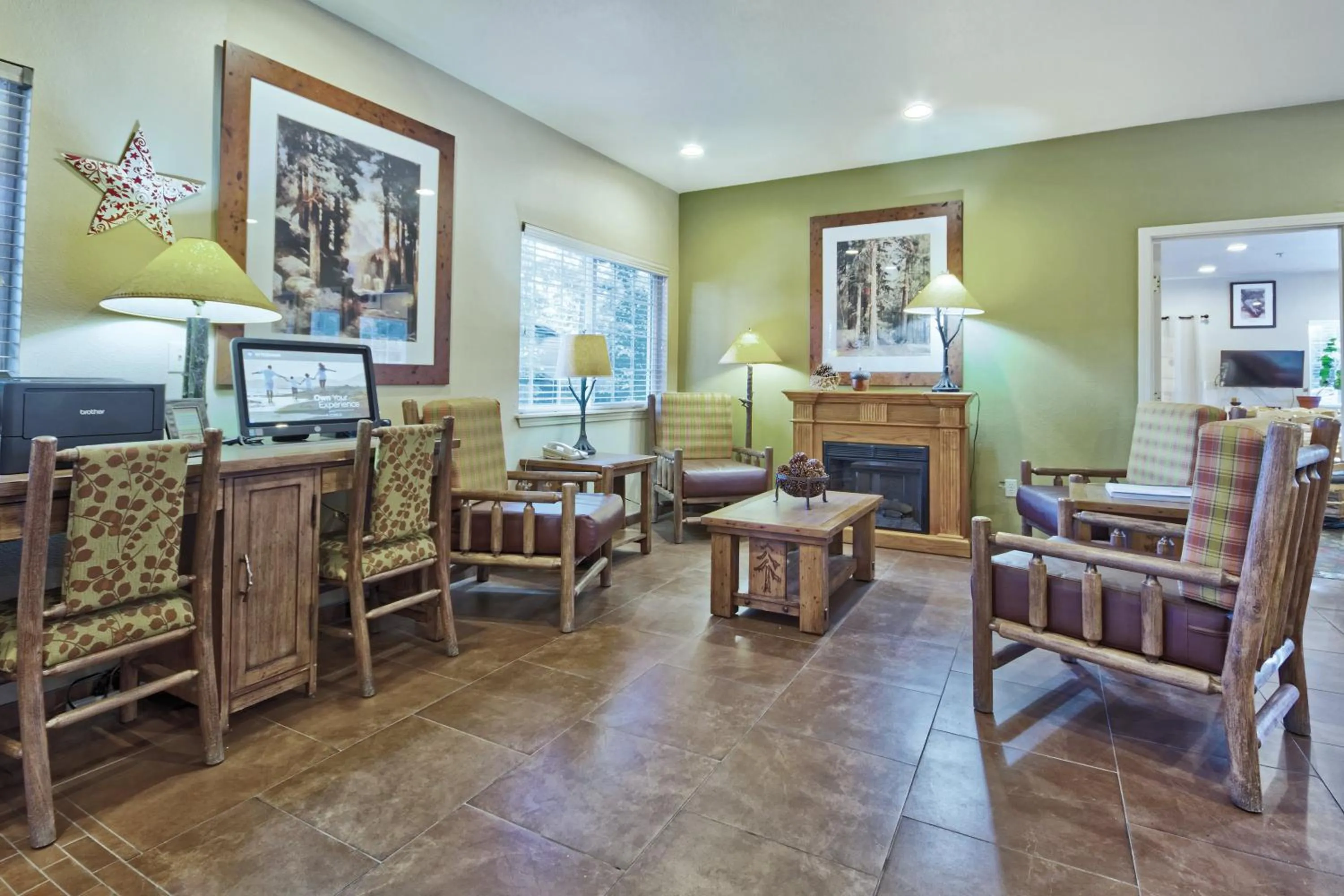 Lobby or reception in WorldMark Pinetop