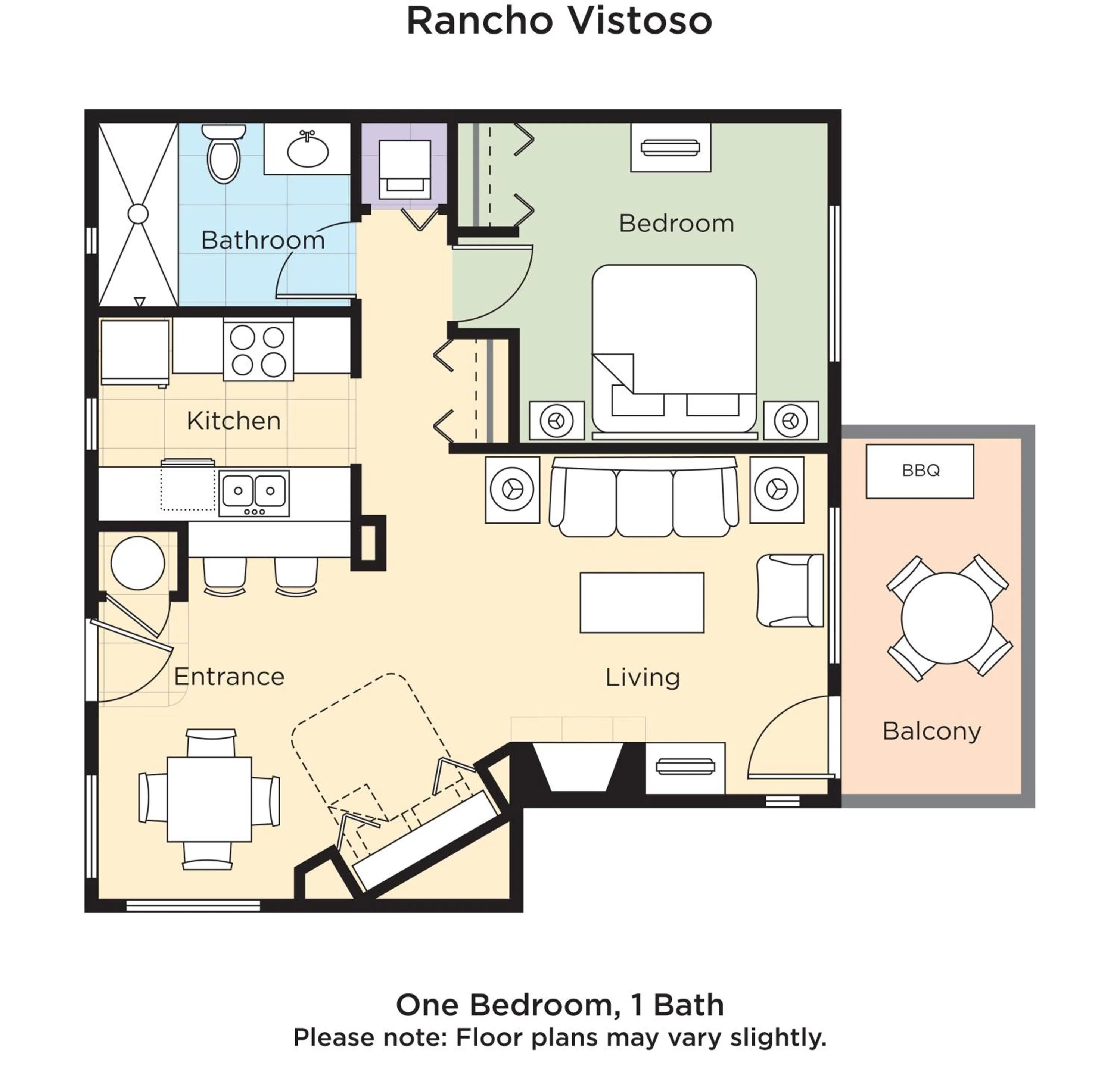 Floor plan in WorldMark Rancho Vistoso