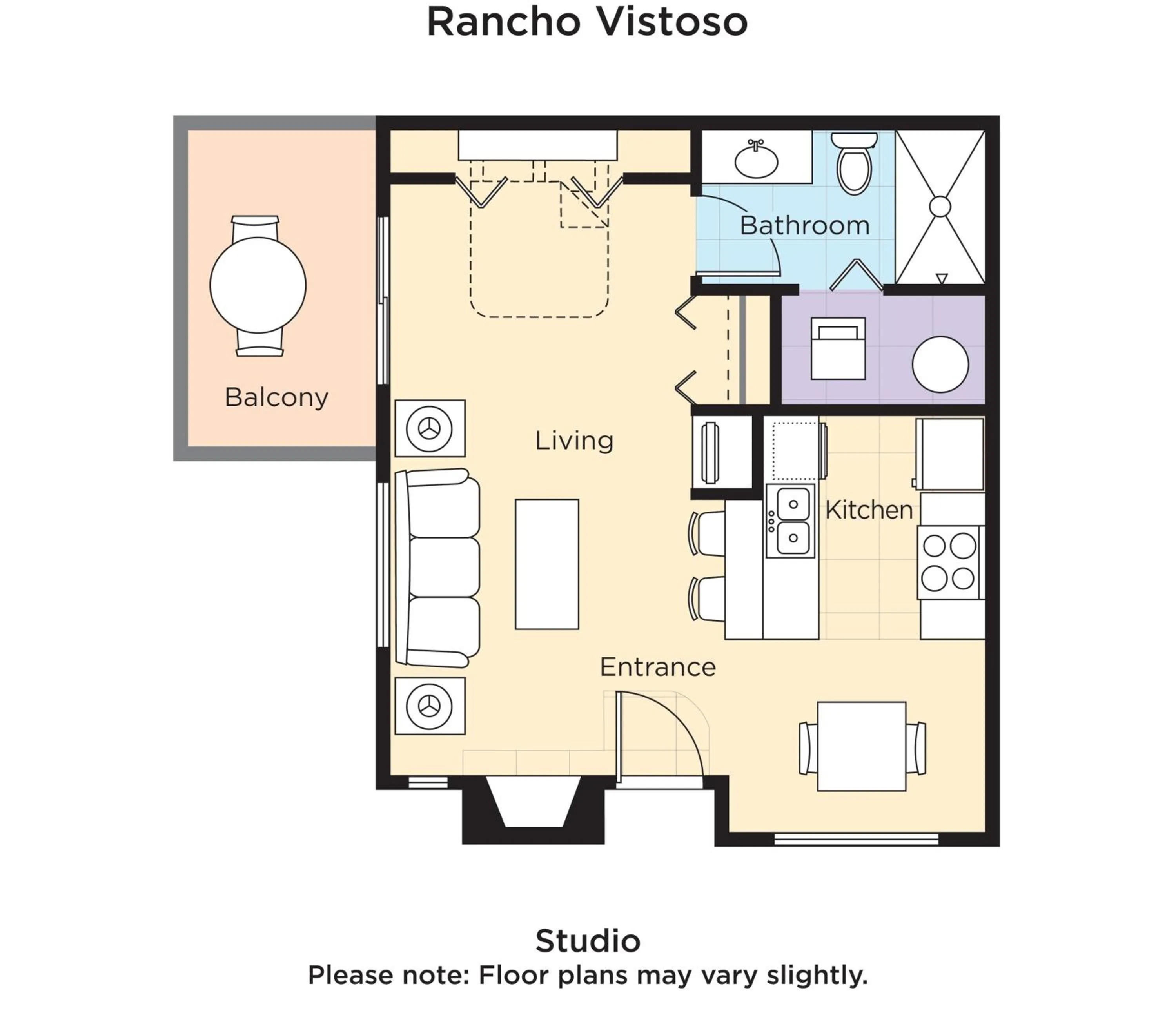 Floor plan in WorldMark Rancho Vistoso