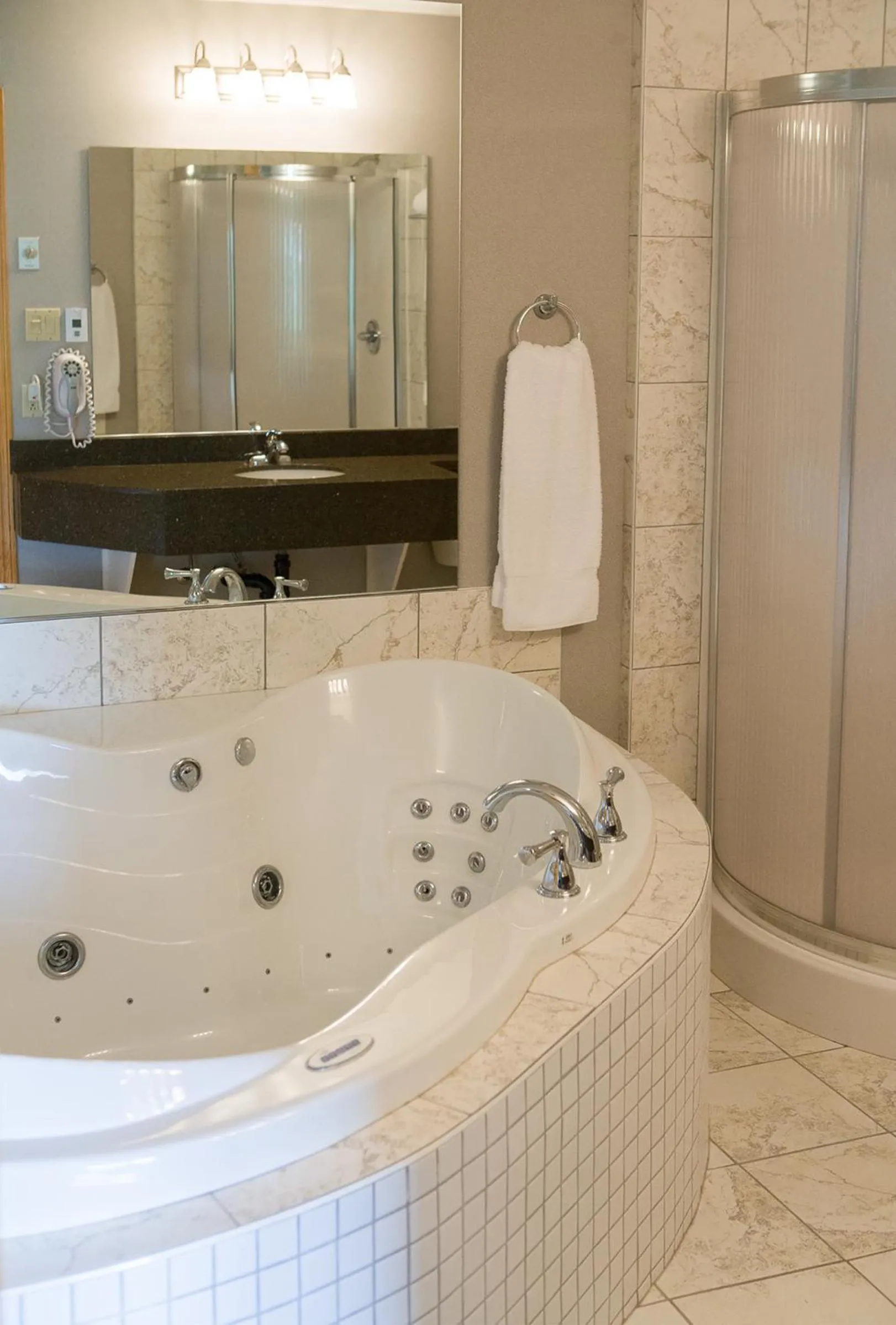 Bathroom in Super 8 by Wyndham Port Elgin