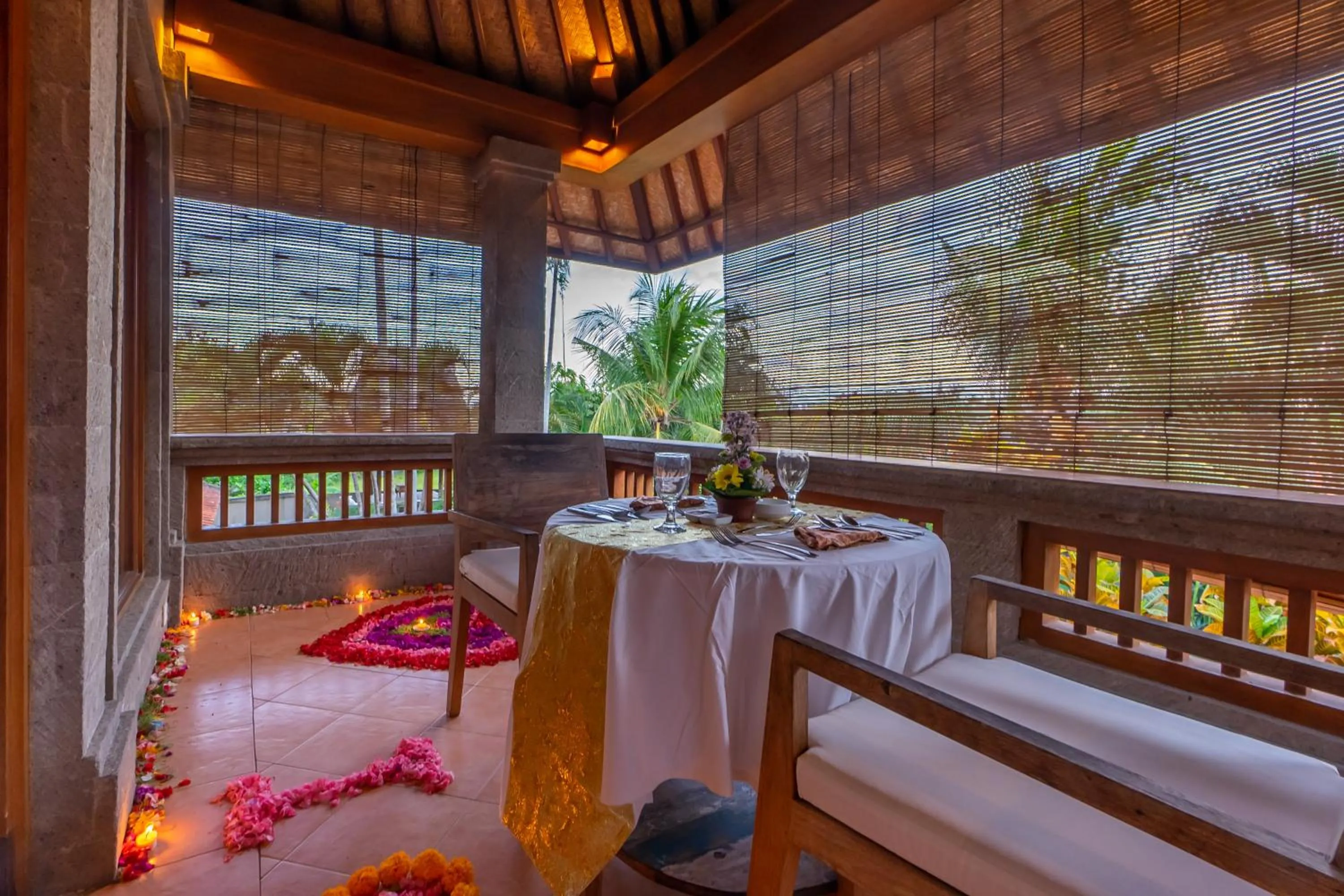 Garden view in Villa Sonia Ubud