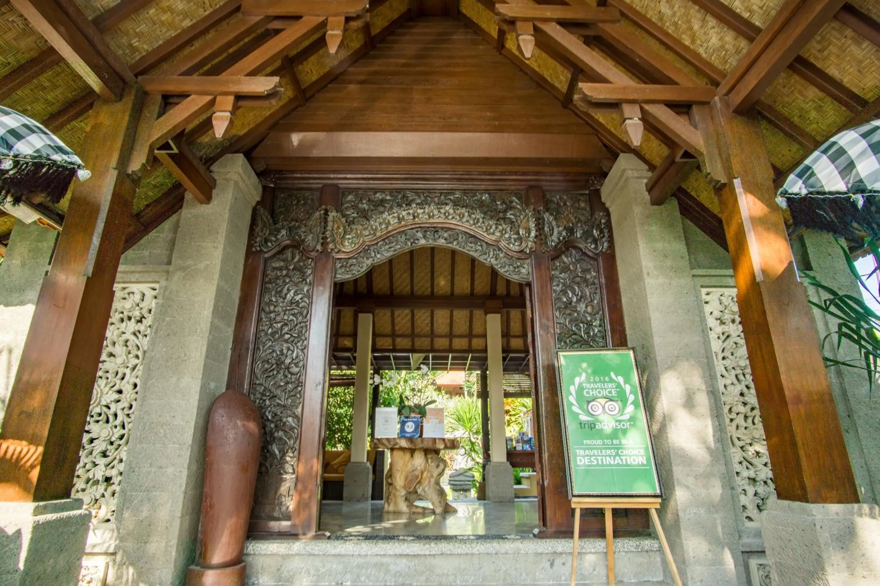 Logo/Certificate/Sign in Villa Sonia Ubud
