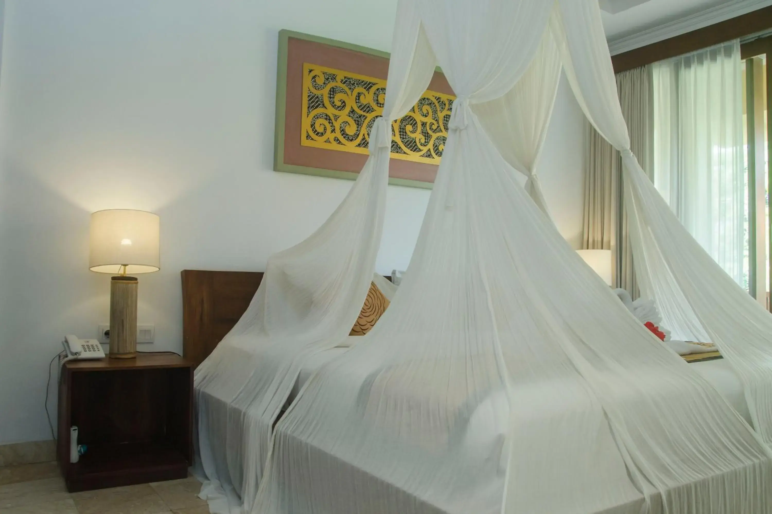 Deluxe Twin Room with Pool View - single occupancy in Villa Sonia Ubud Deluxe Twin Room with Pool View - single occupancy in Villa Sonia Ubud