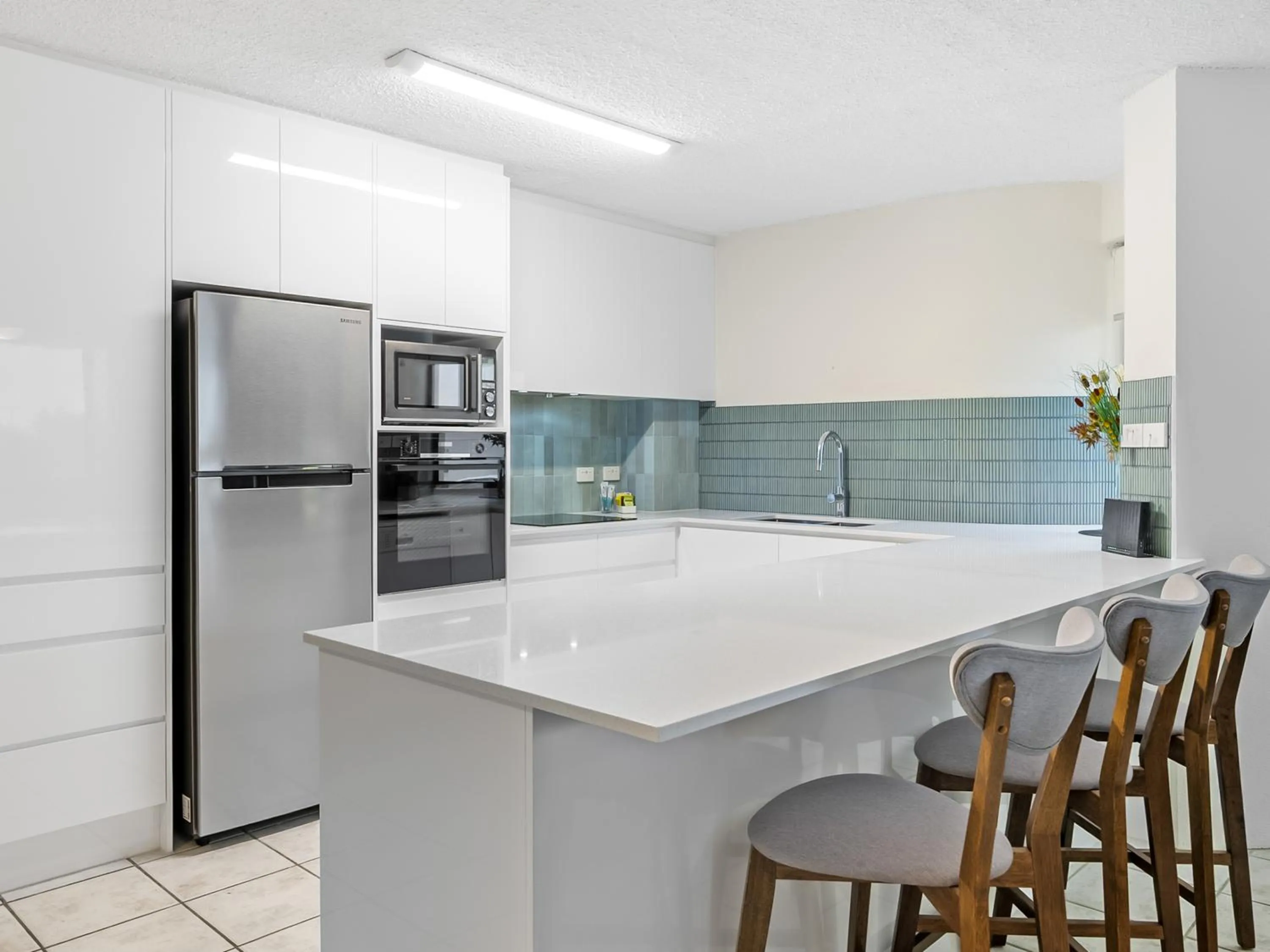 kitchen in Alexandria Apartments