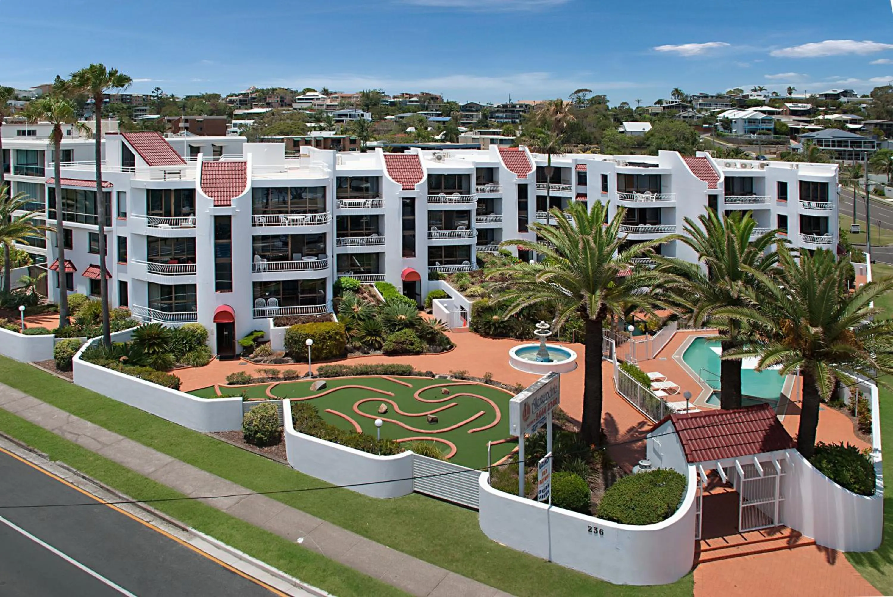 Property building in Alexandria Apartments