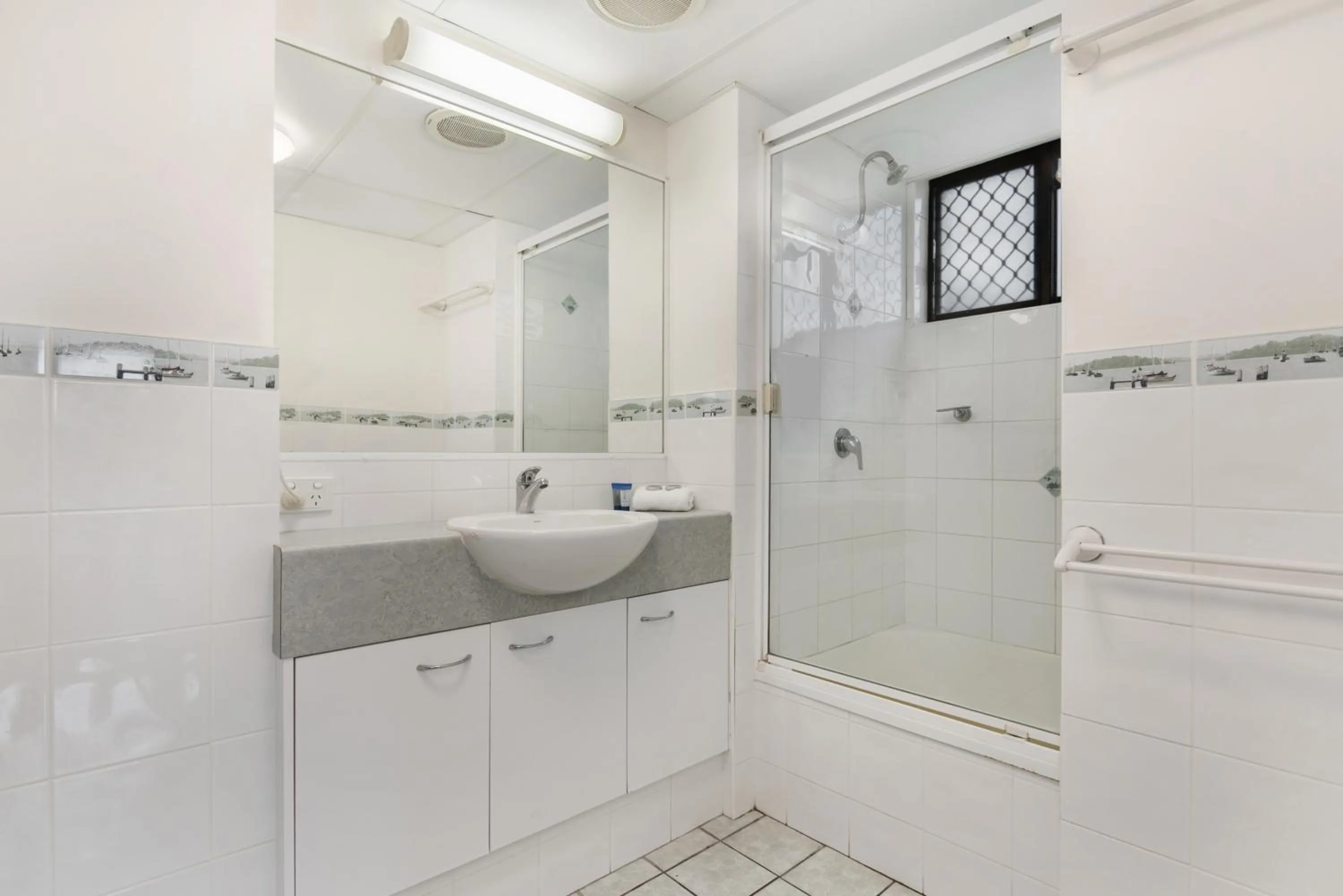 Bathroom in Alexandria Apartments