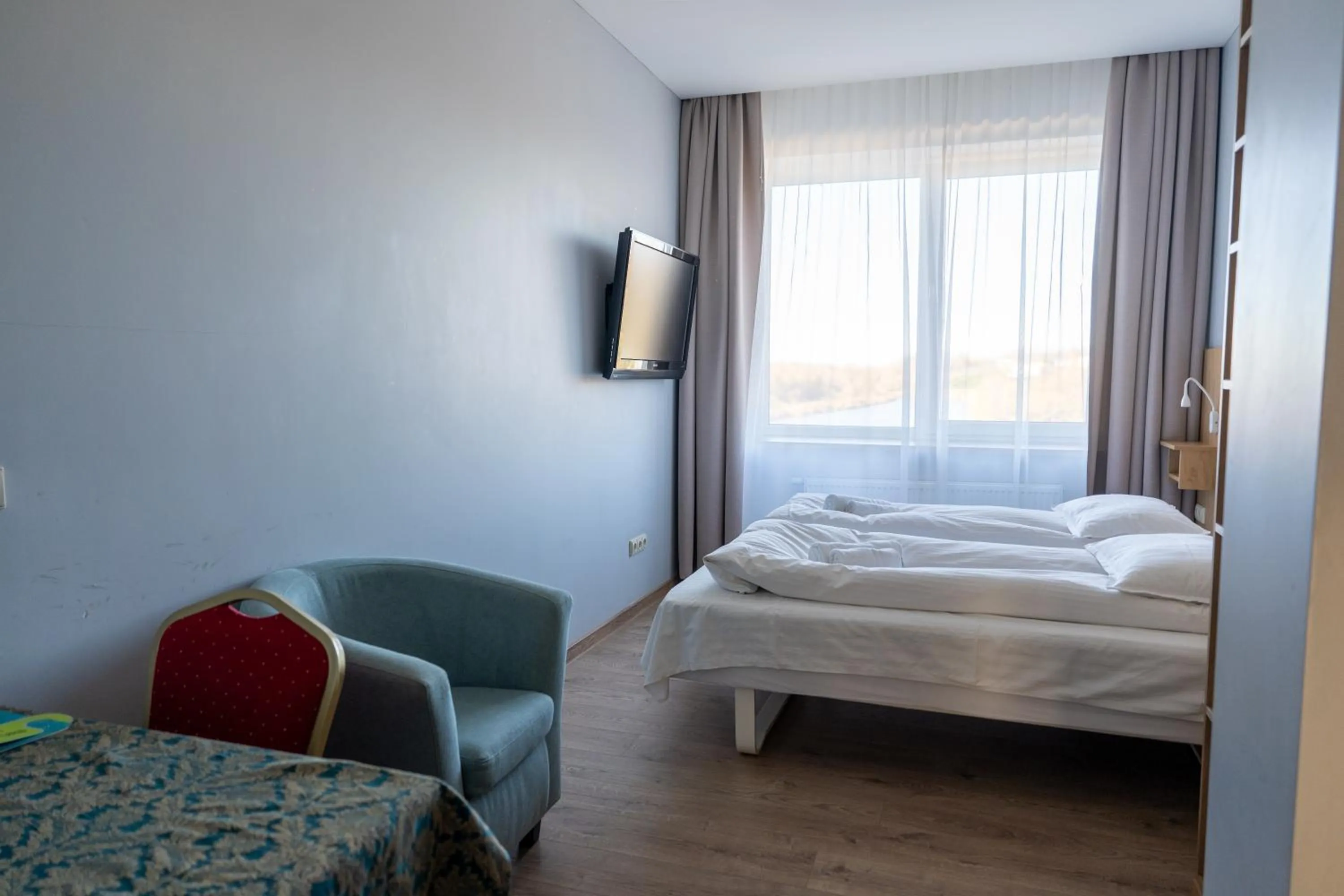 Bed in Viešbutis Banga