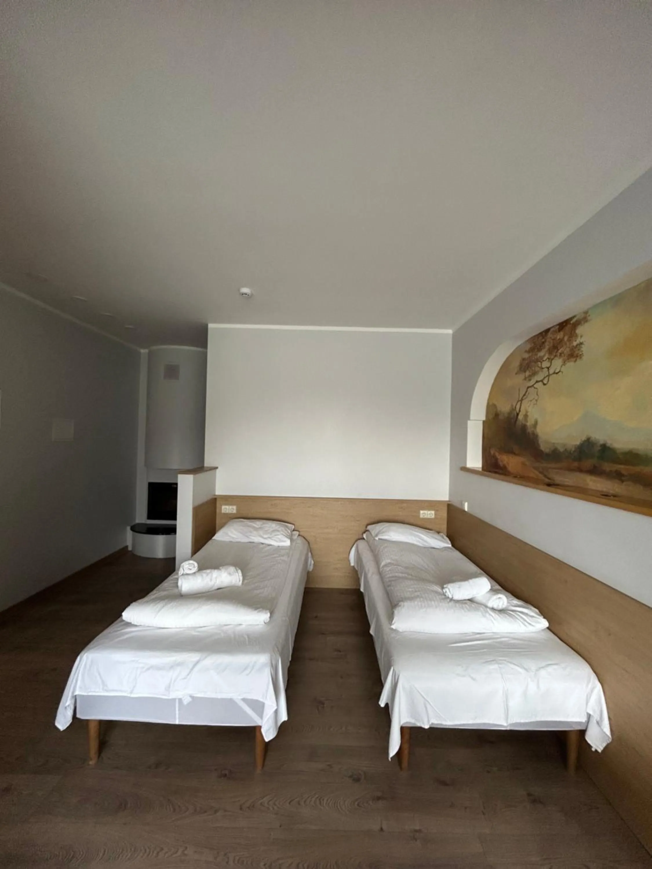 Bed in Viešbutis Banga