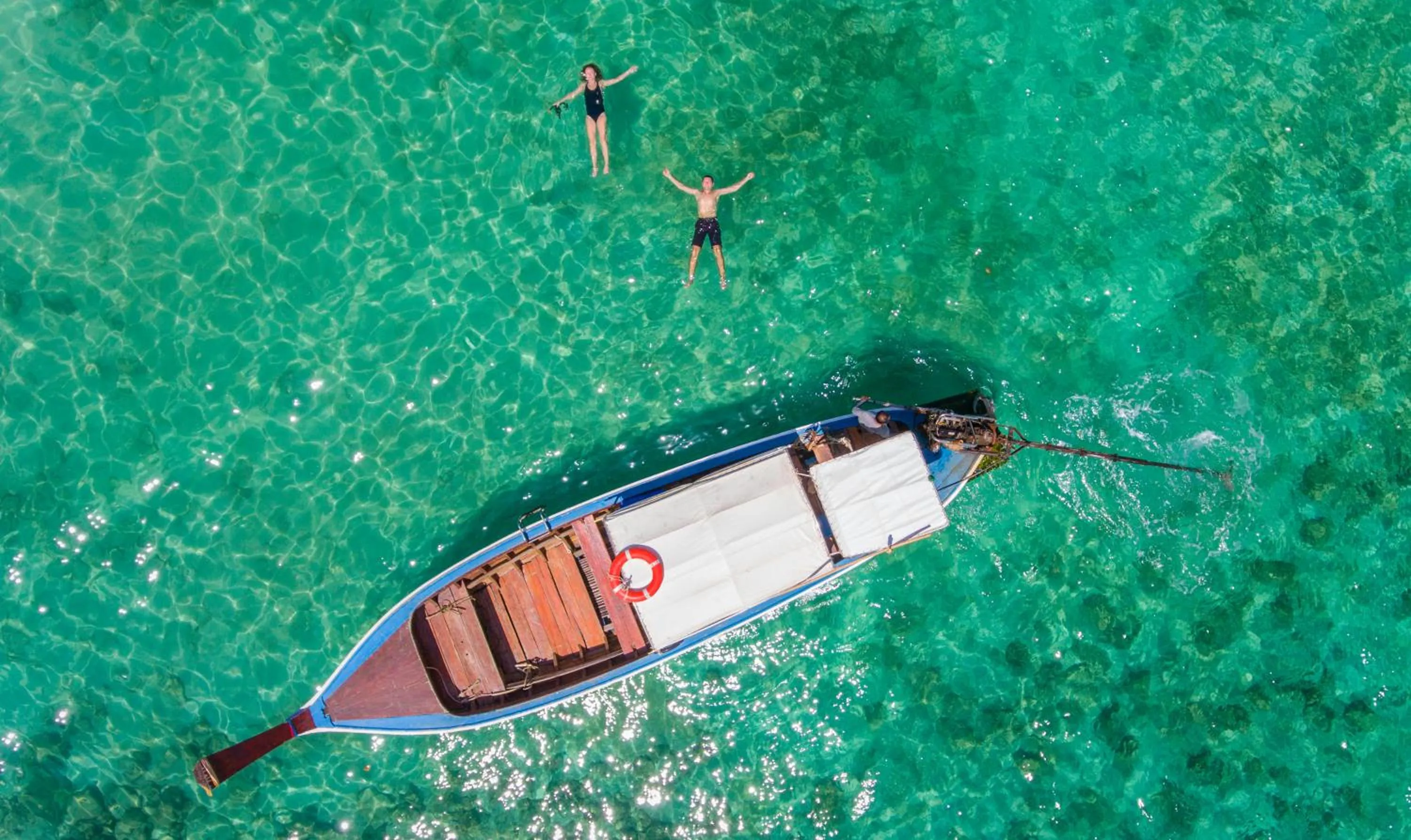 Beach in The Cove Phi Phi