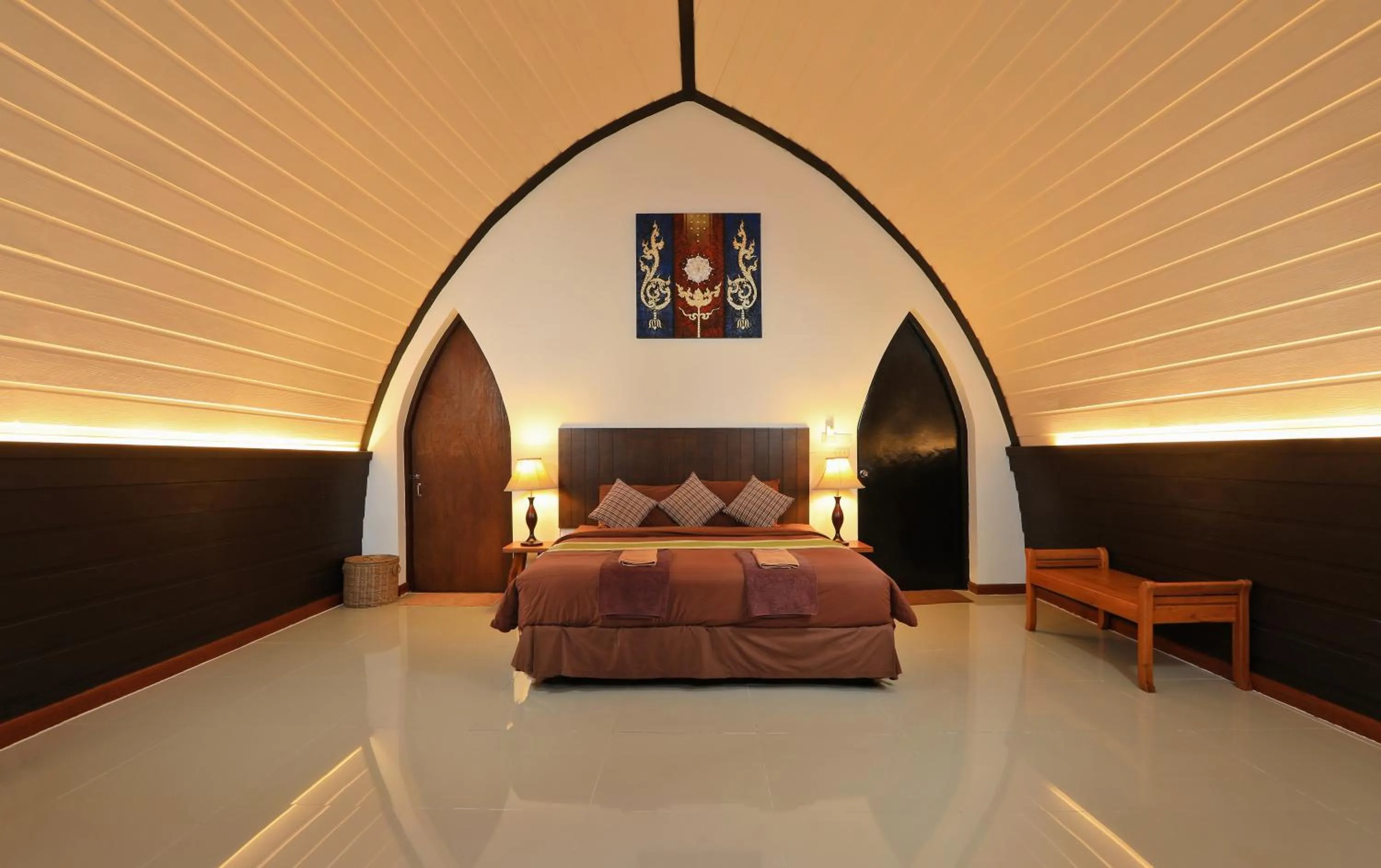 Bedroom, Bed in The Cove Phi Phi